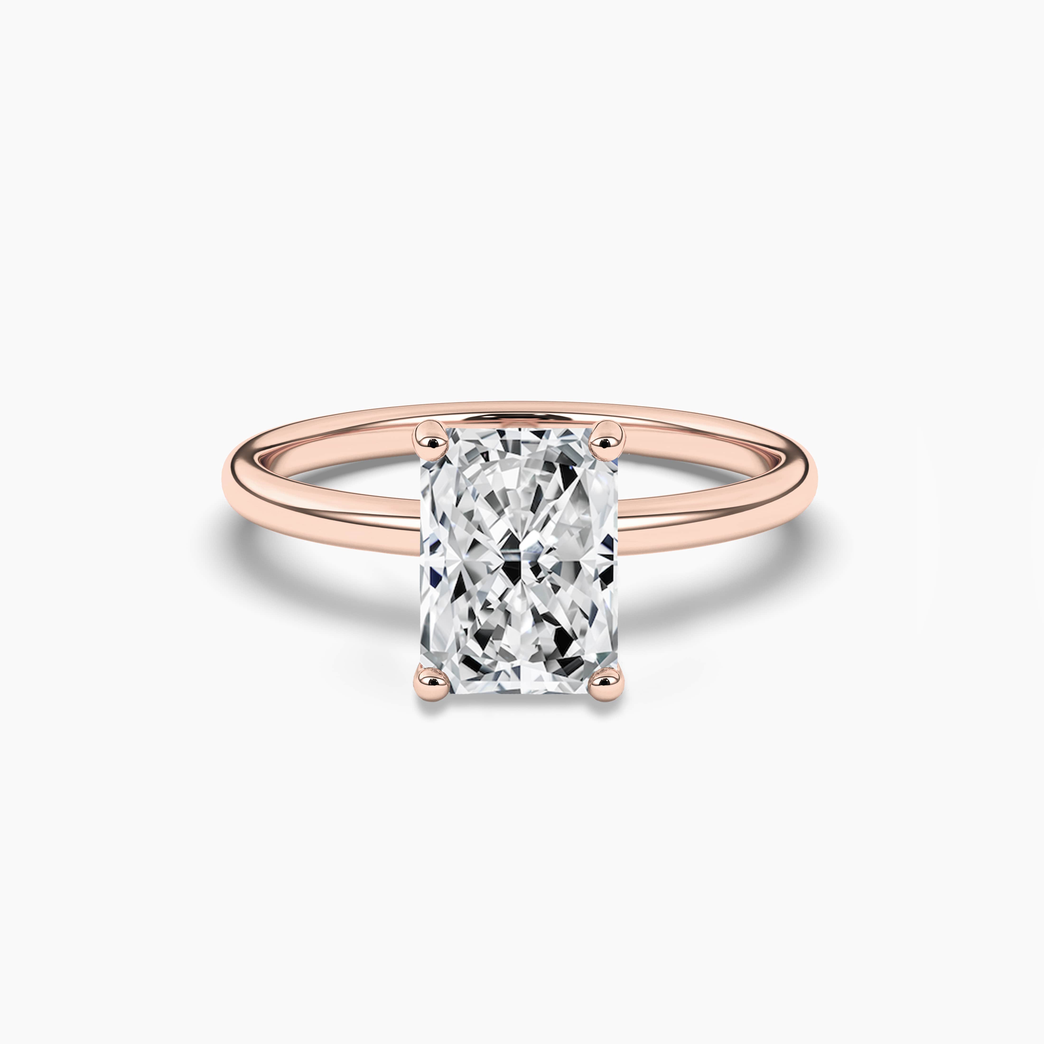 simple solitaire engagement ring