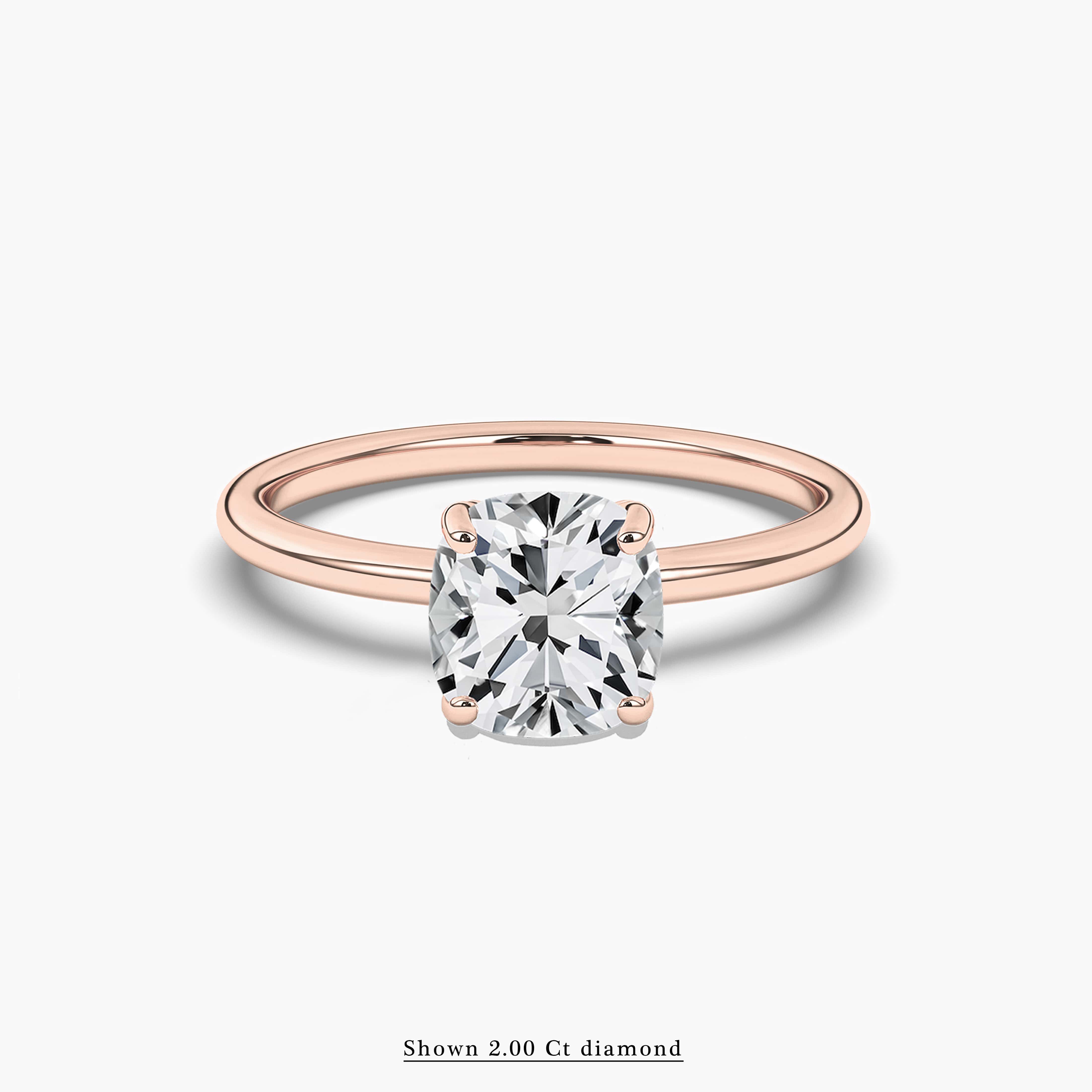 solitaire engagement ring setting
