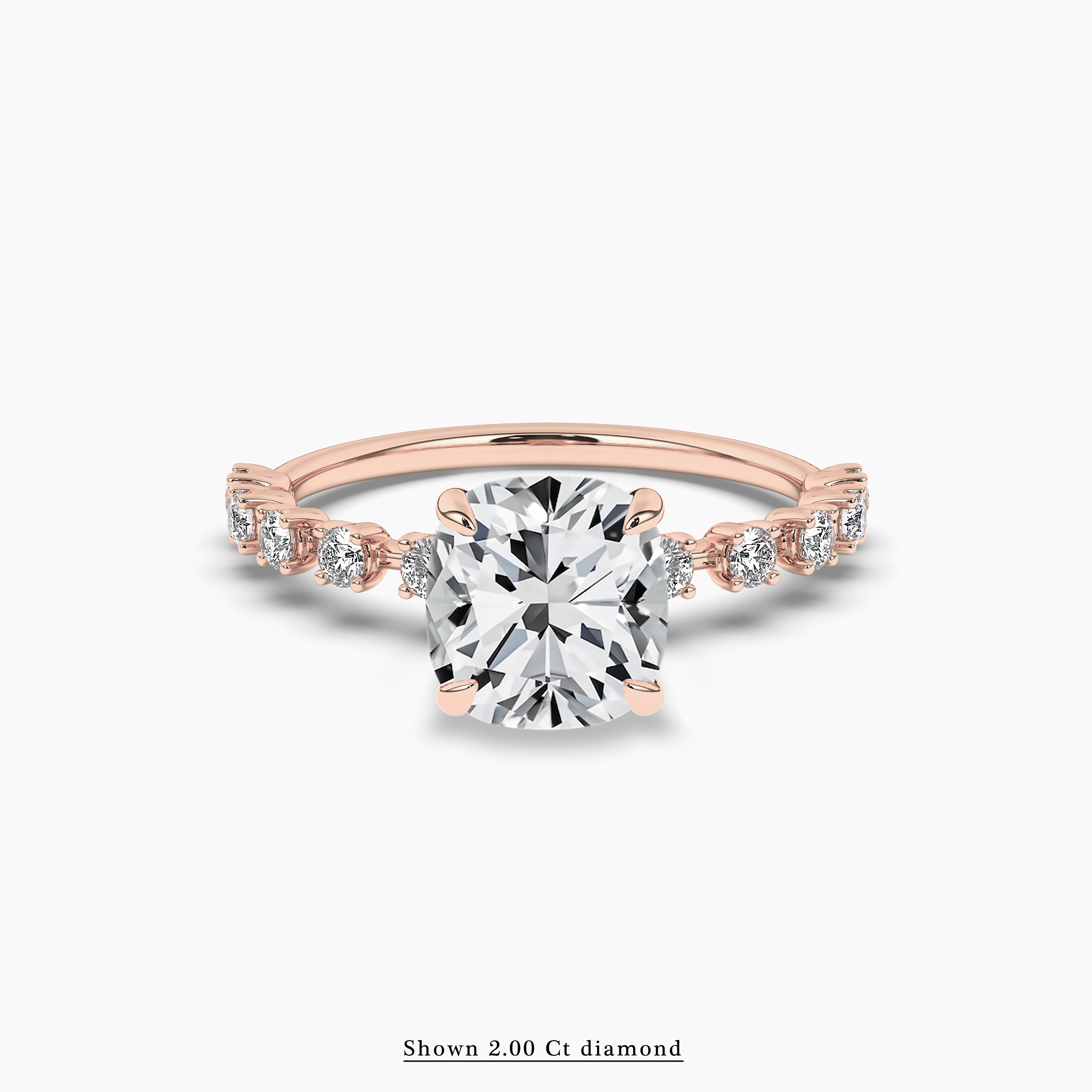 Engagement Ring Rose Gold