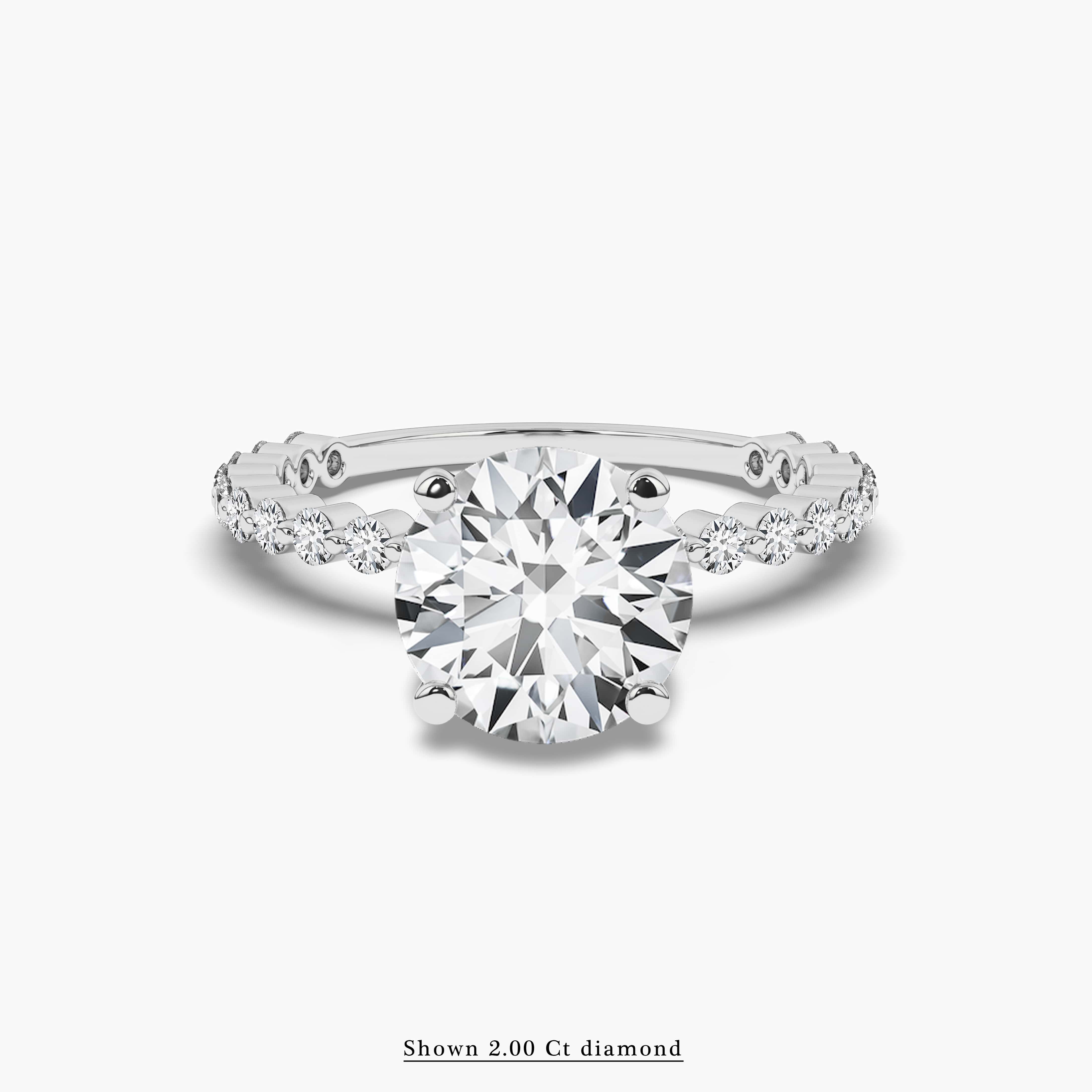 2.00 ct Round Solitaire Engagement Ring