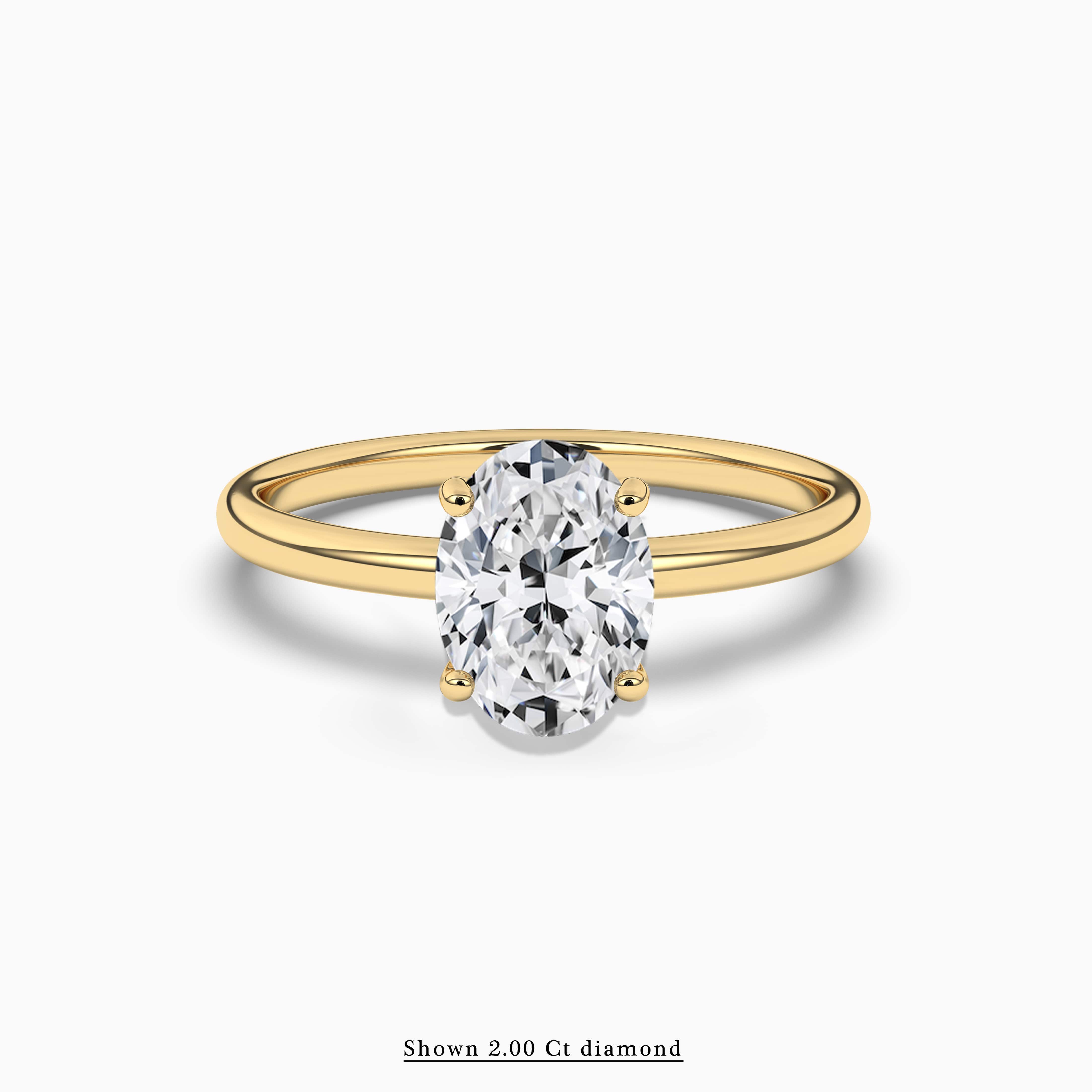  solitaire engagement ring