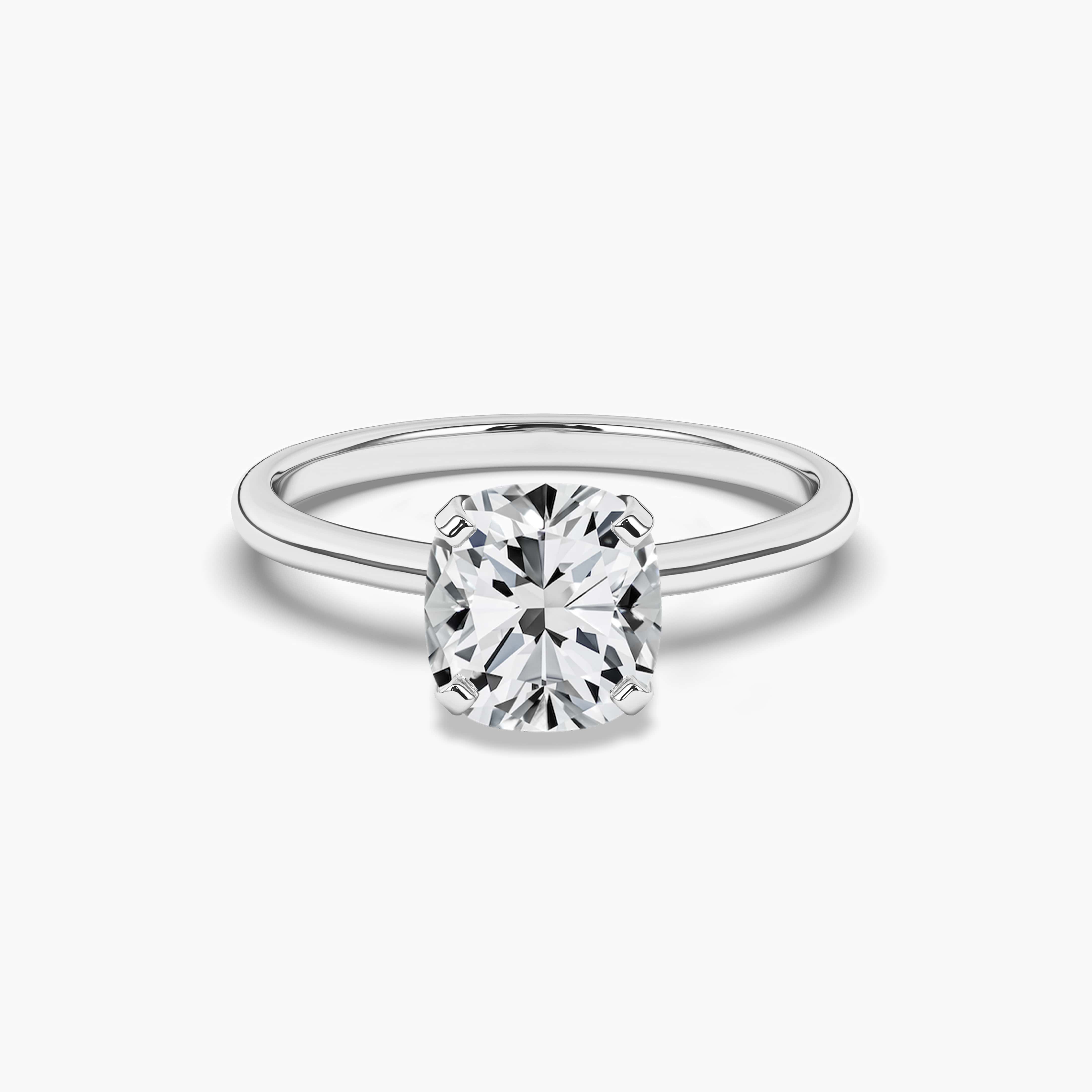 2.00 ct engagement ring gold band