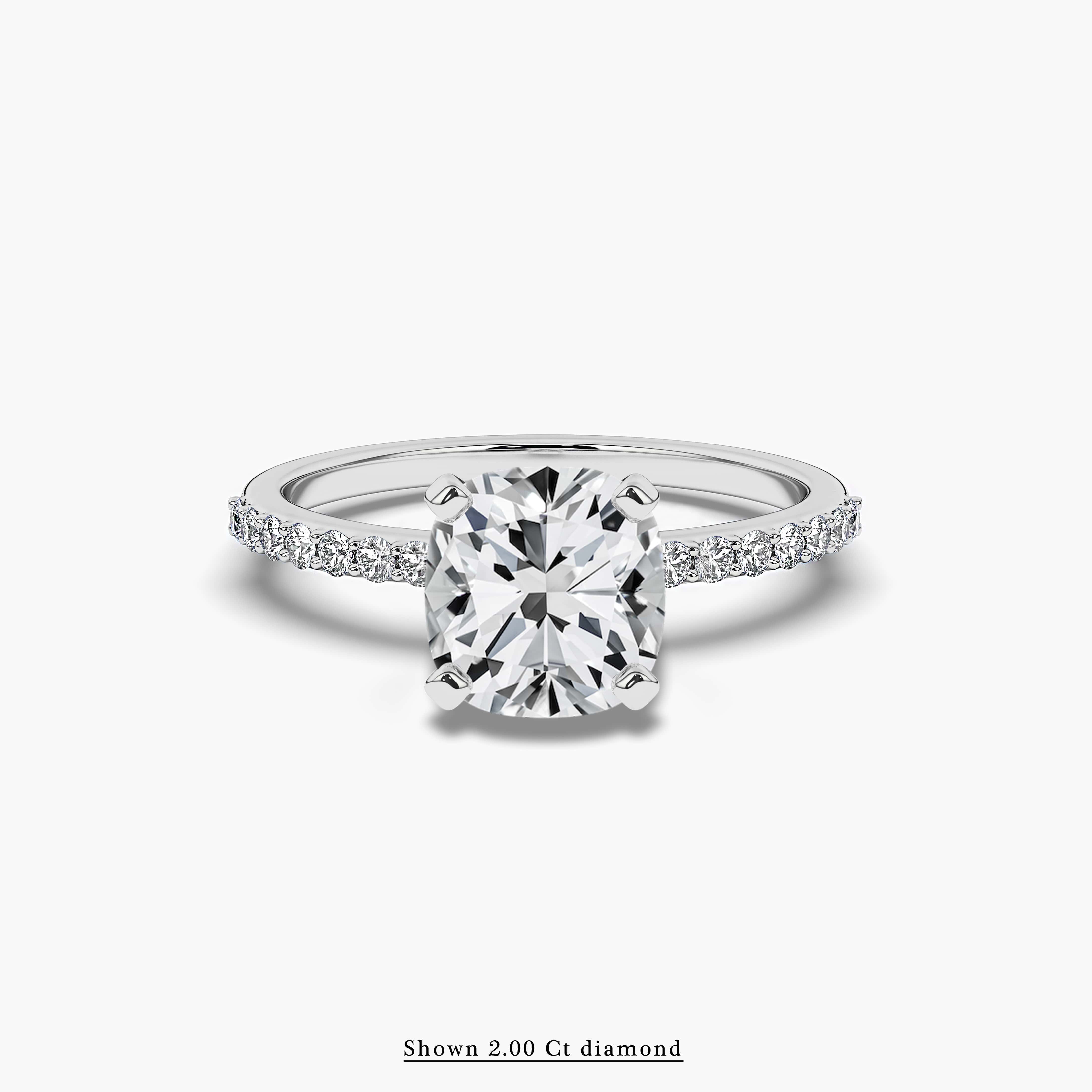 Classic Pave Engagement Ring