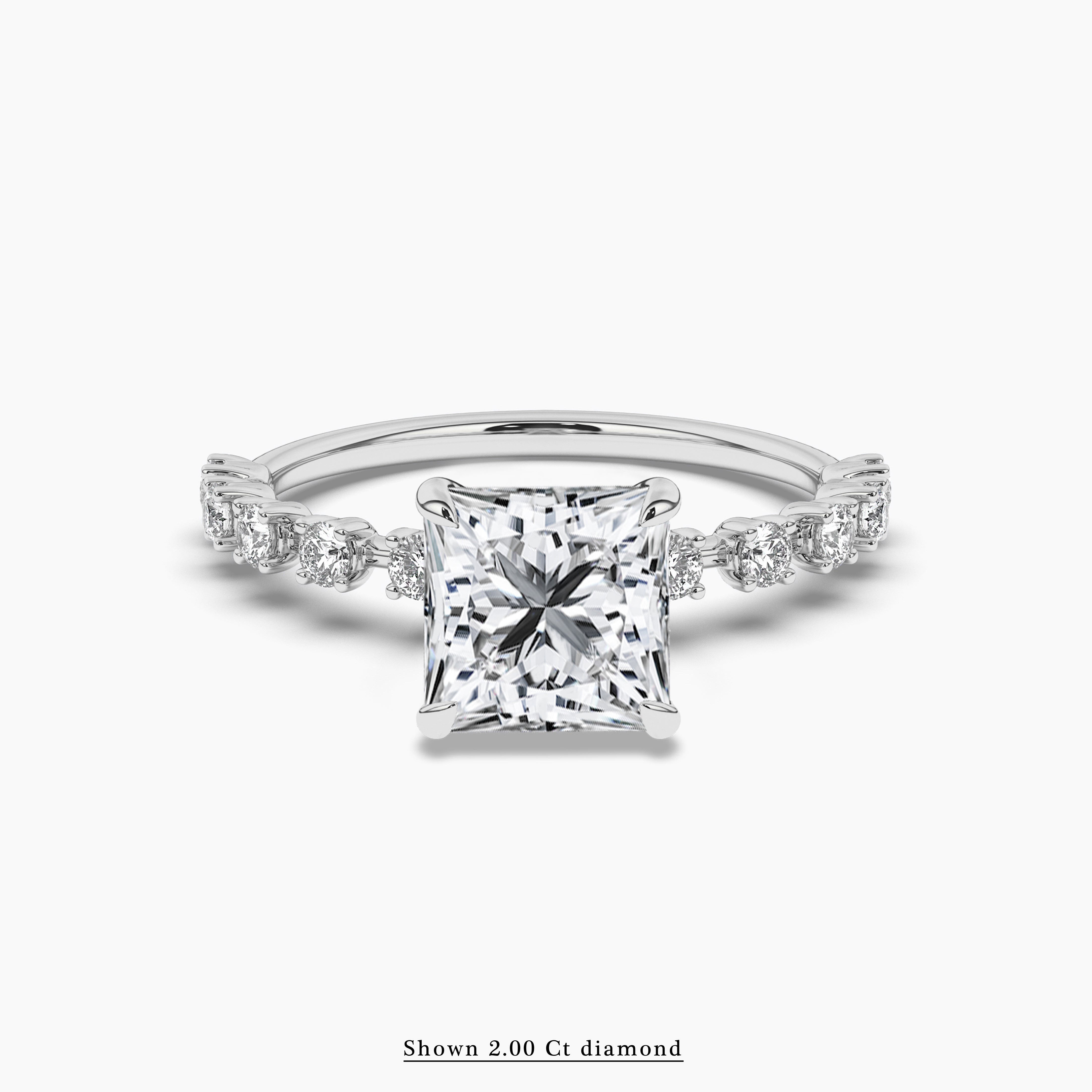 princess cut simple princess cut engagement rings