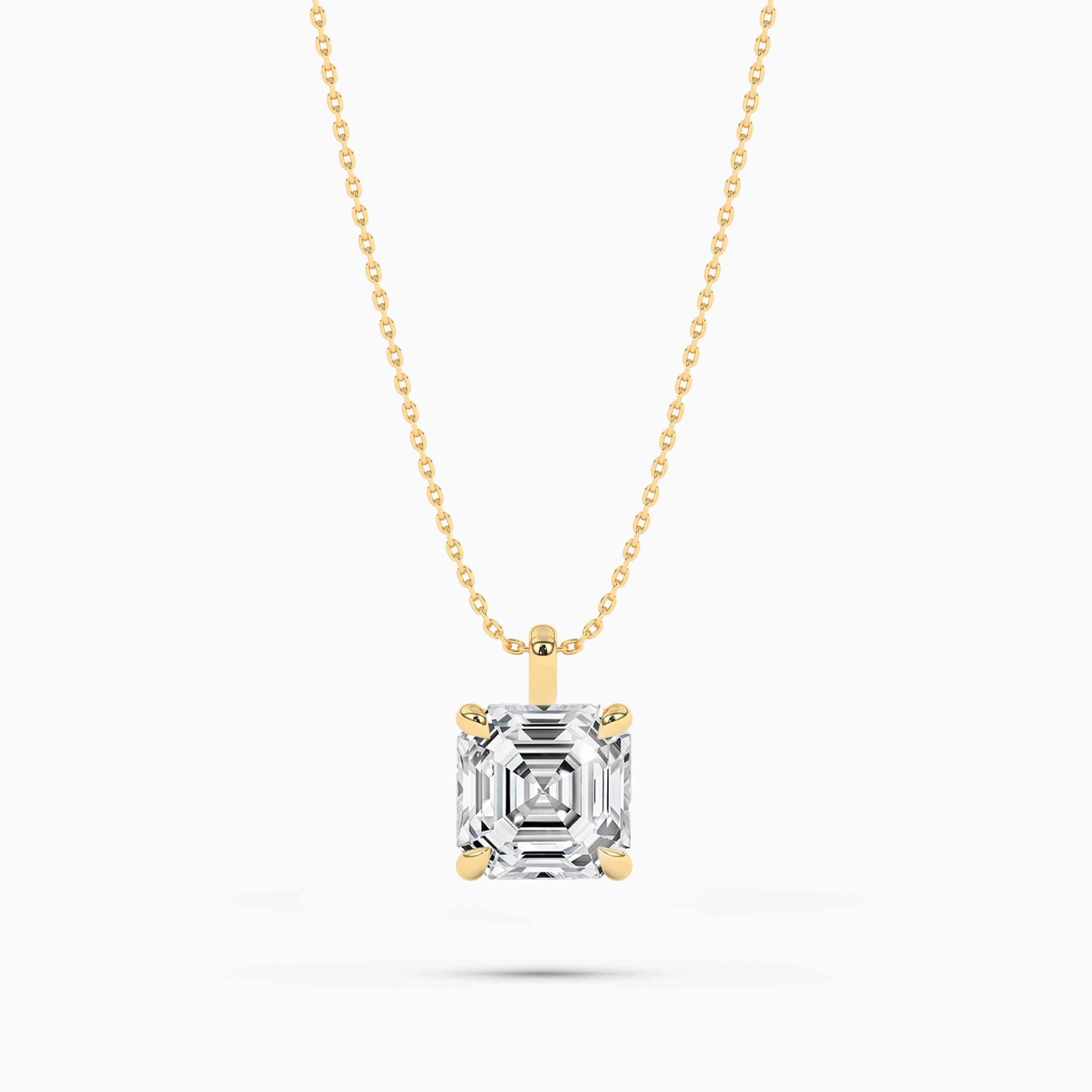 Asscher pendant clearance