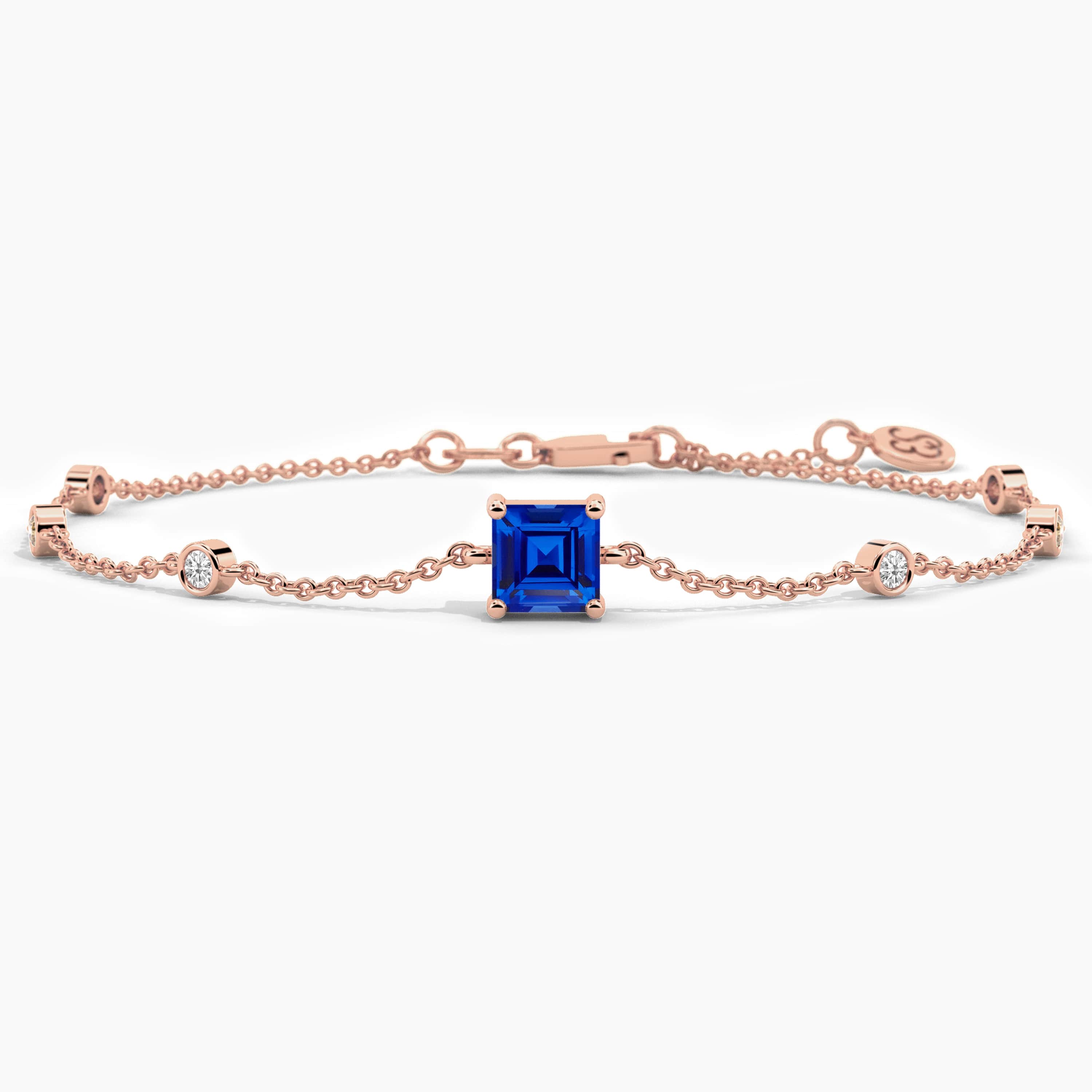 diamond sapphire bracelet