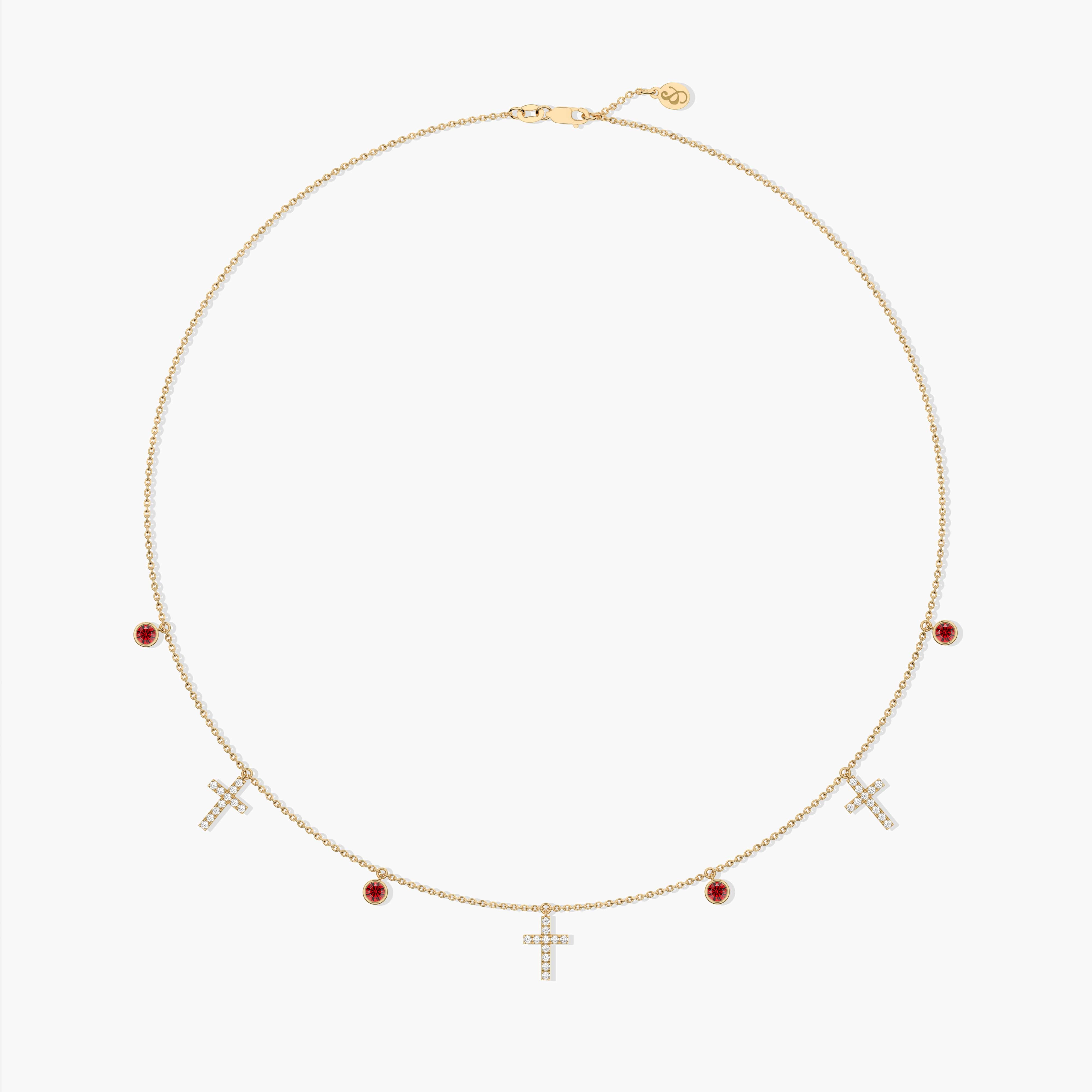 ruby station necklace