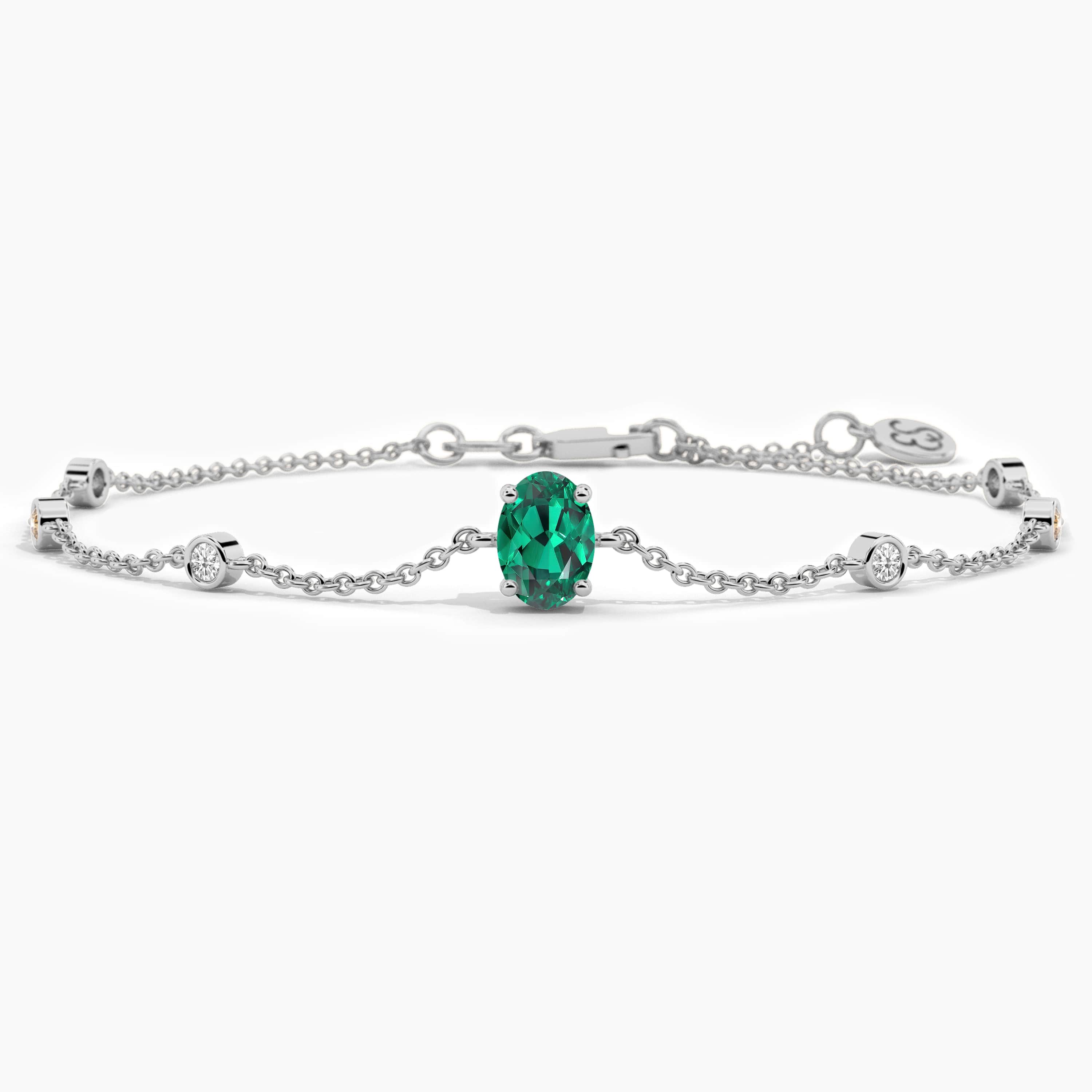 emerald bracelets for women