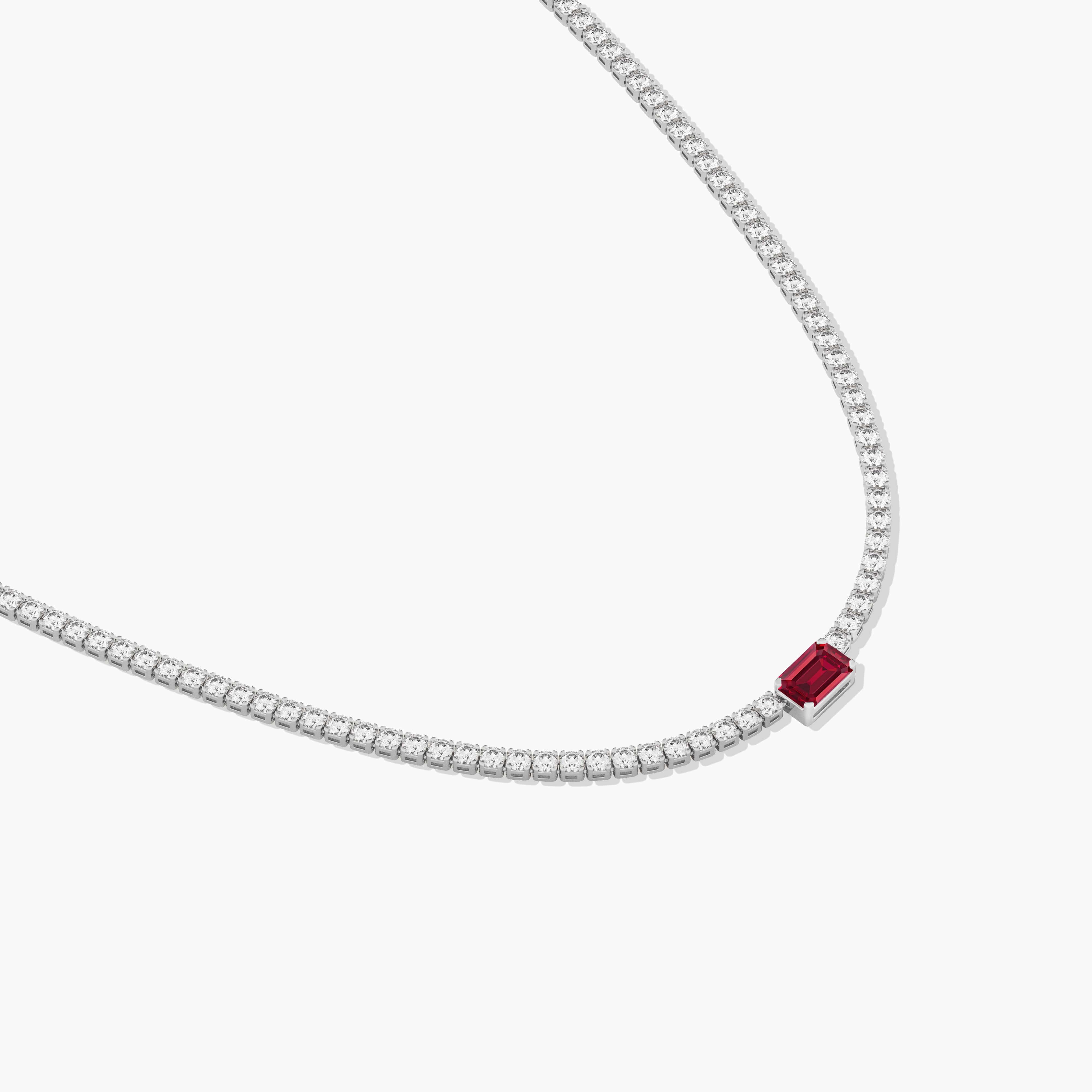 ruby pendant gold necklace