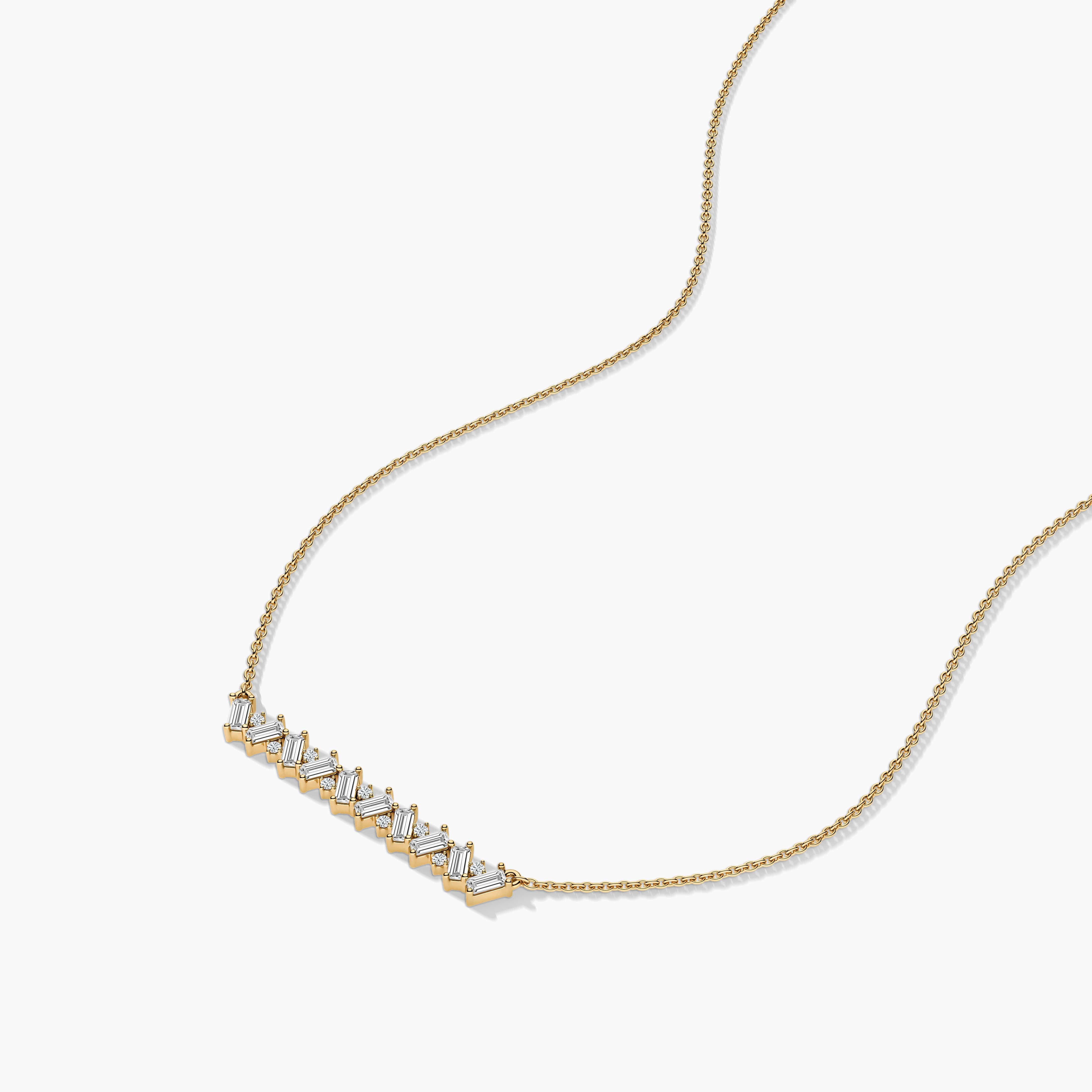 gold bar necklace