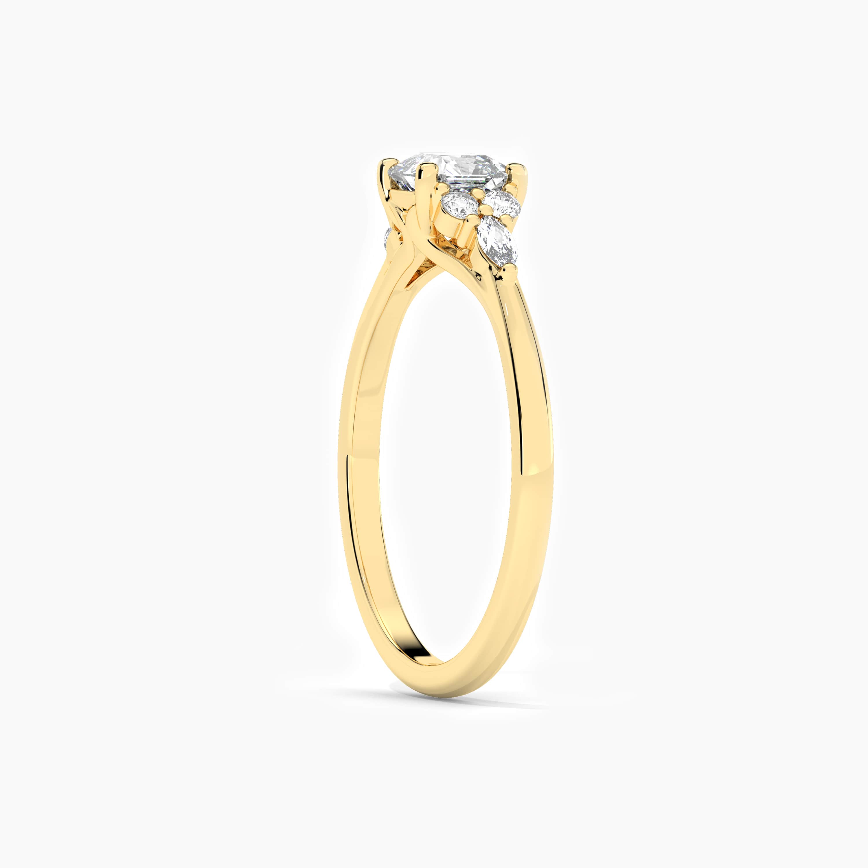 asscher-cut diamond