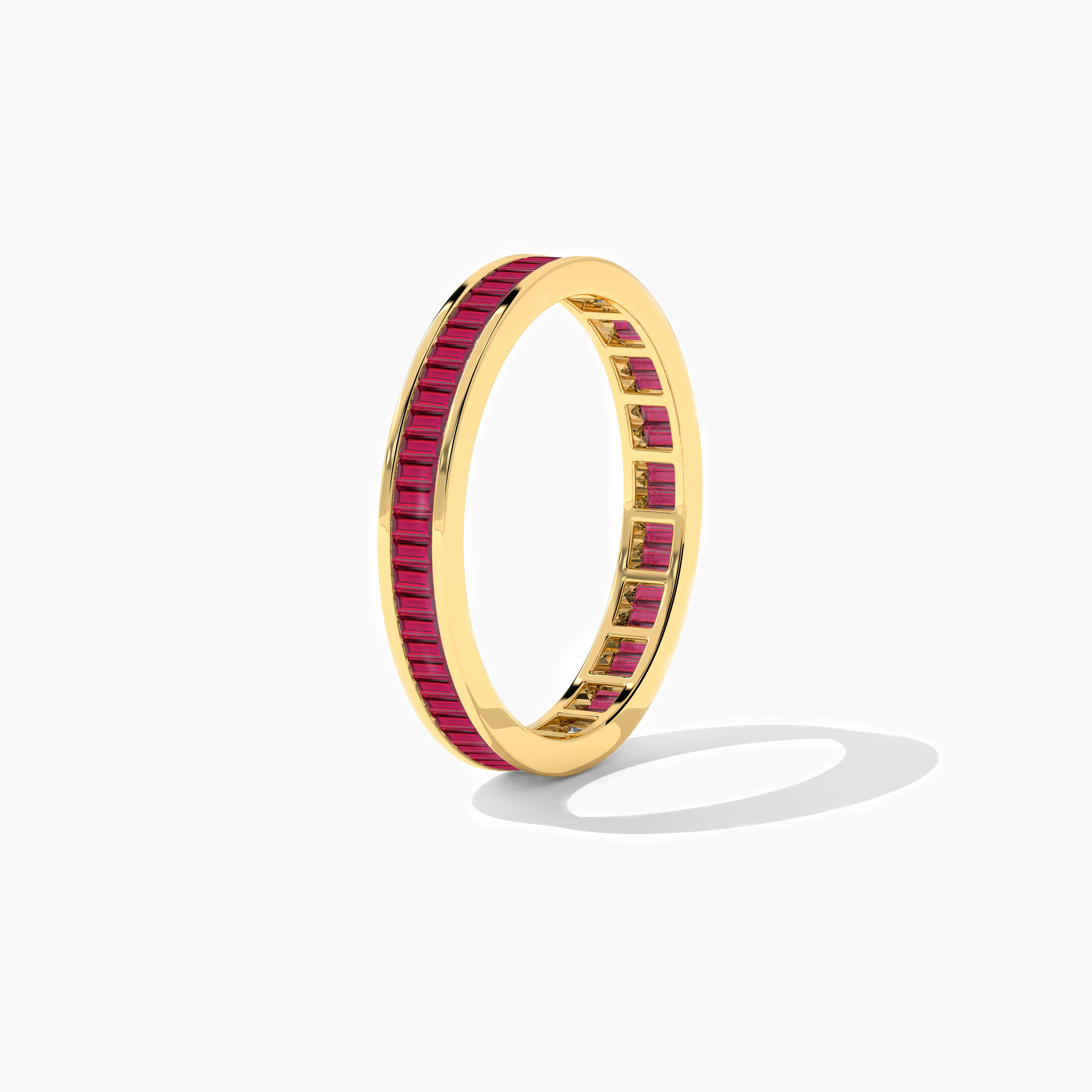 sapphire and ruby wedding band