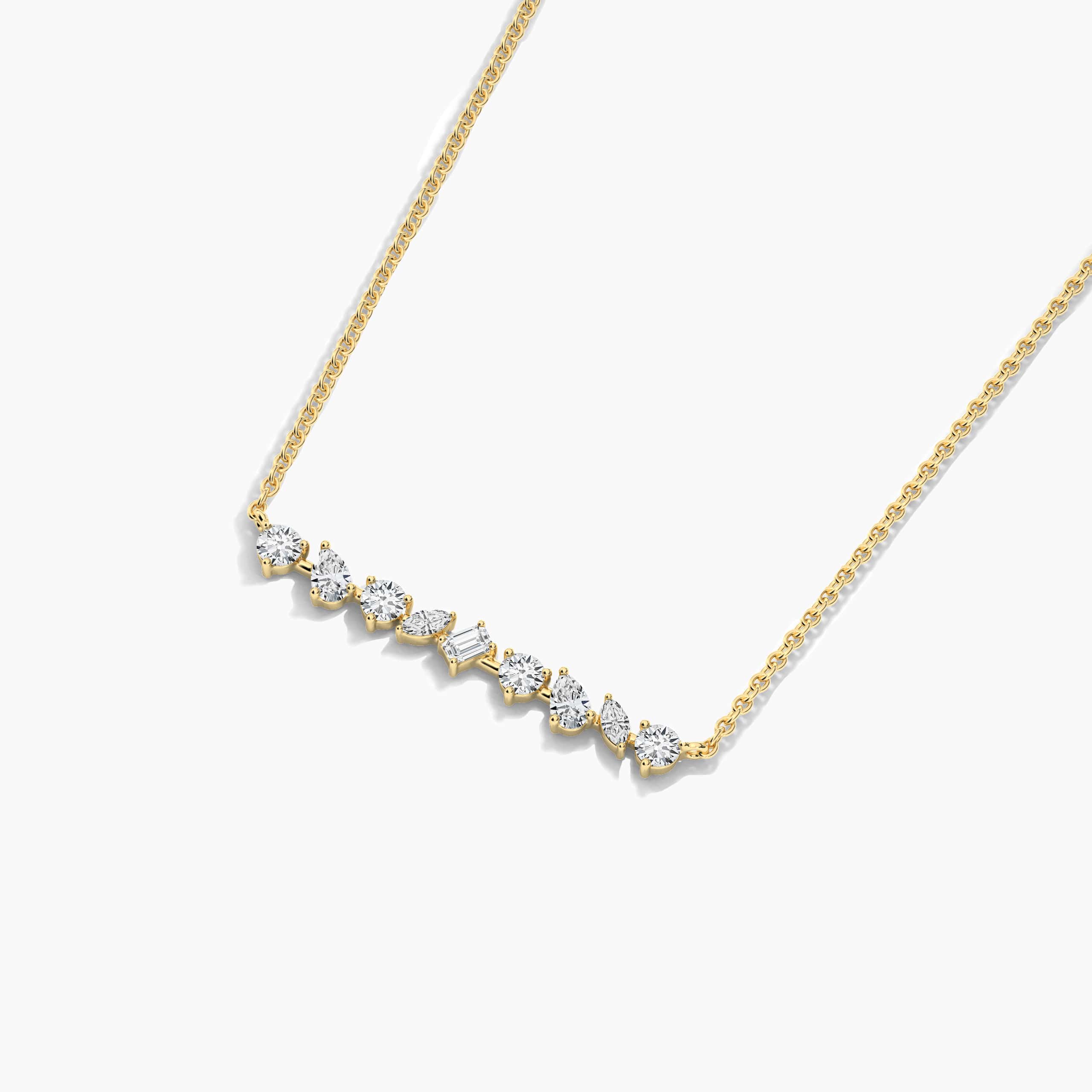 Diamond Bar Pendant