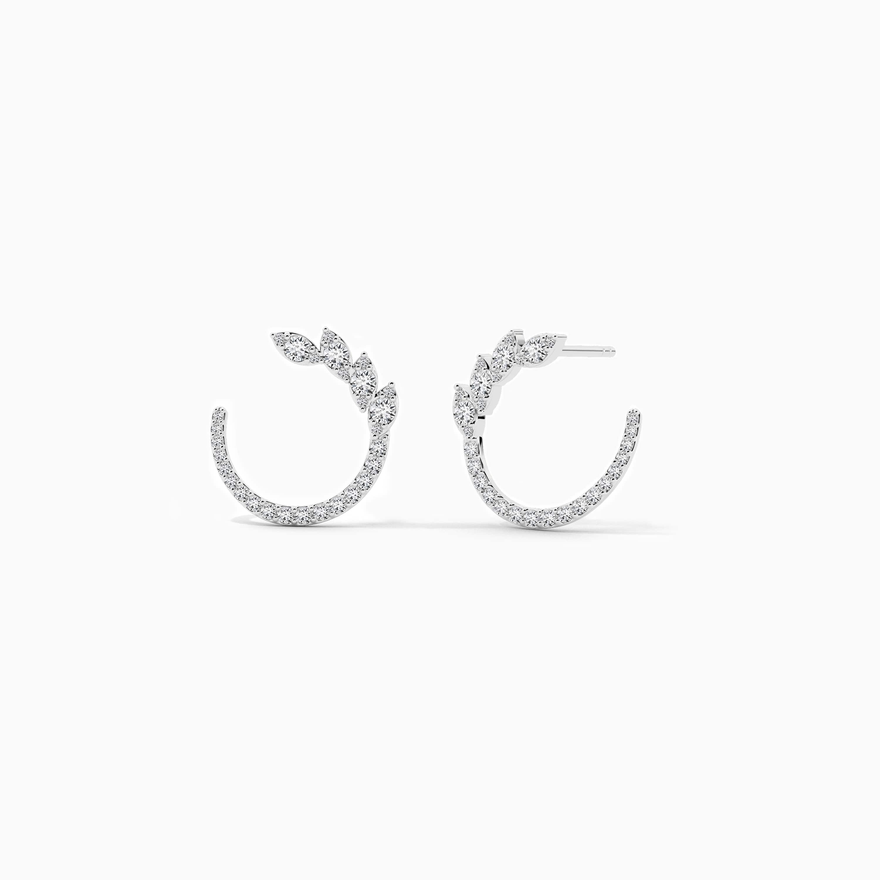 open hoop earring