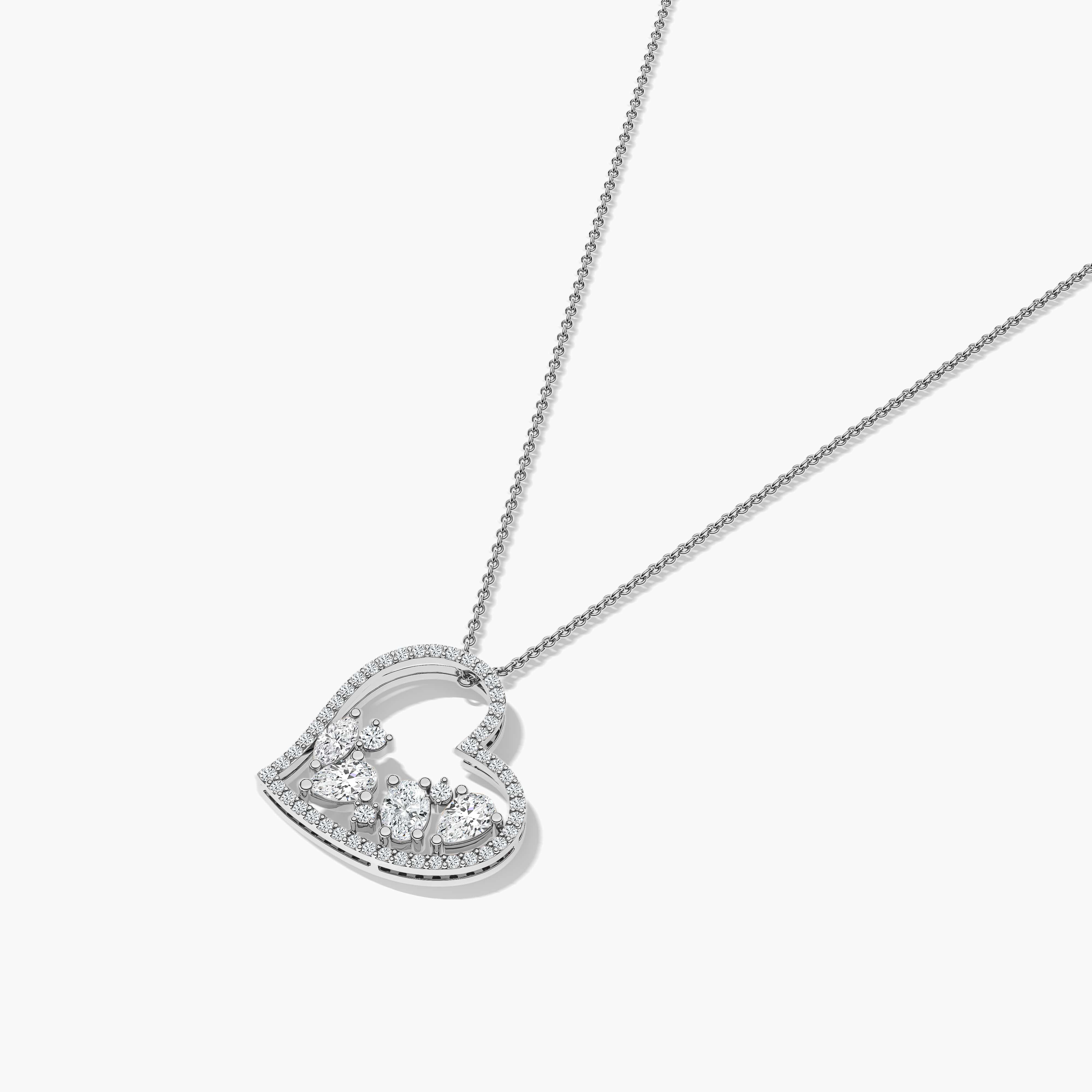 necklace with a heart pendant