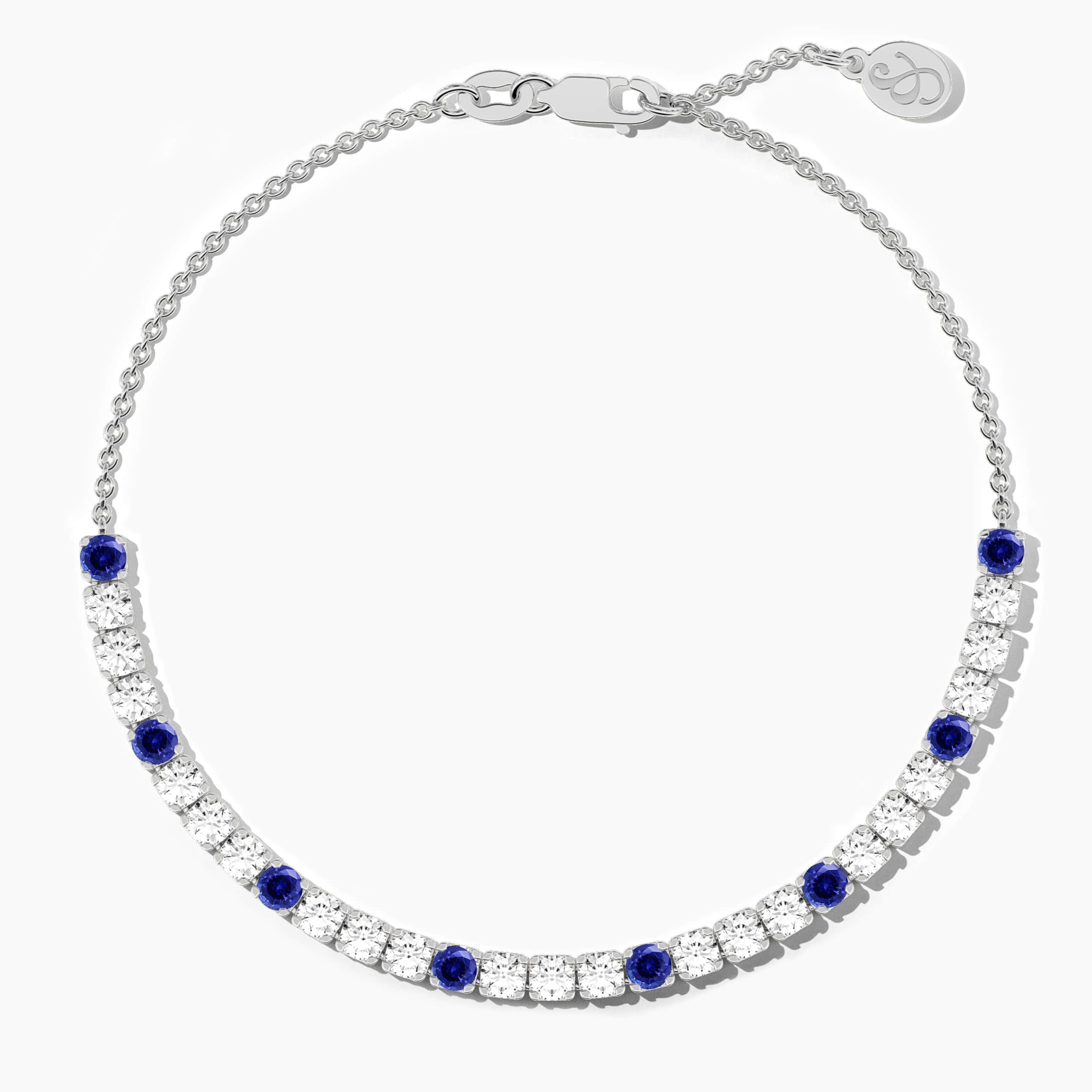 gem tennis bracelet