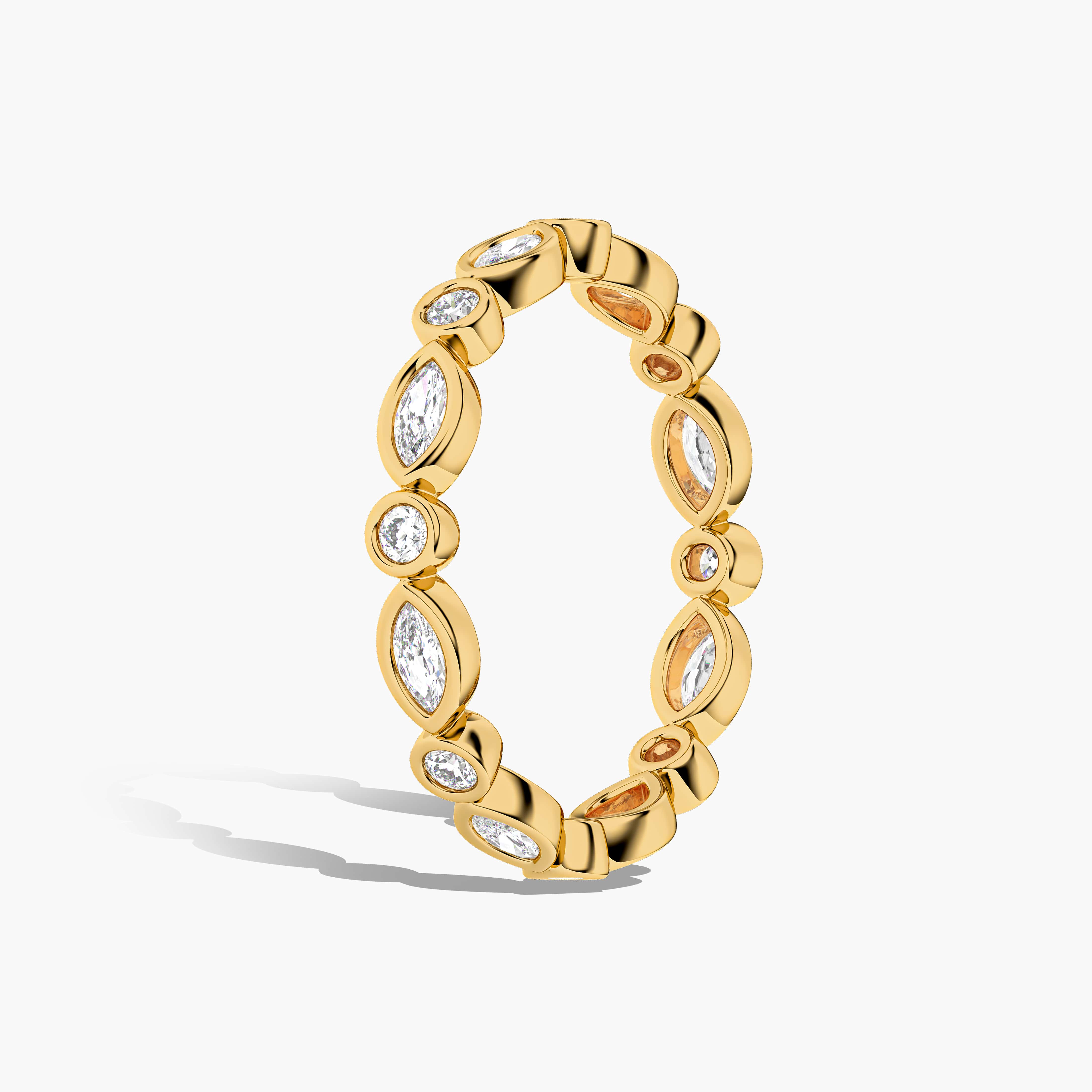 marquise cluster diamond ring