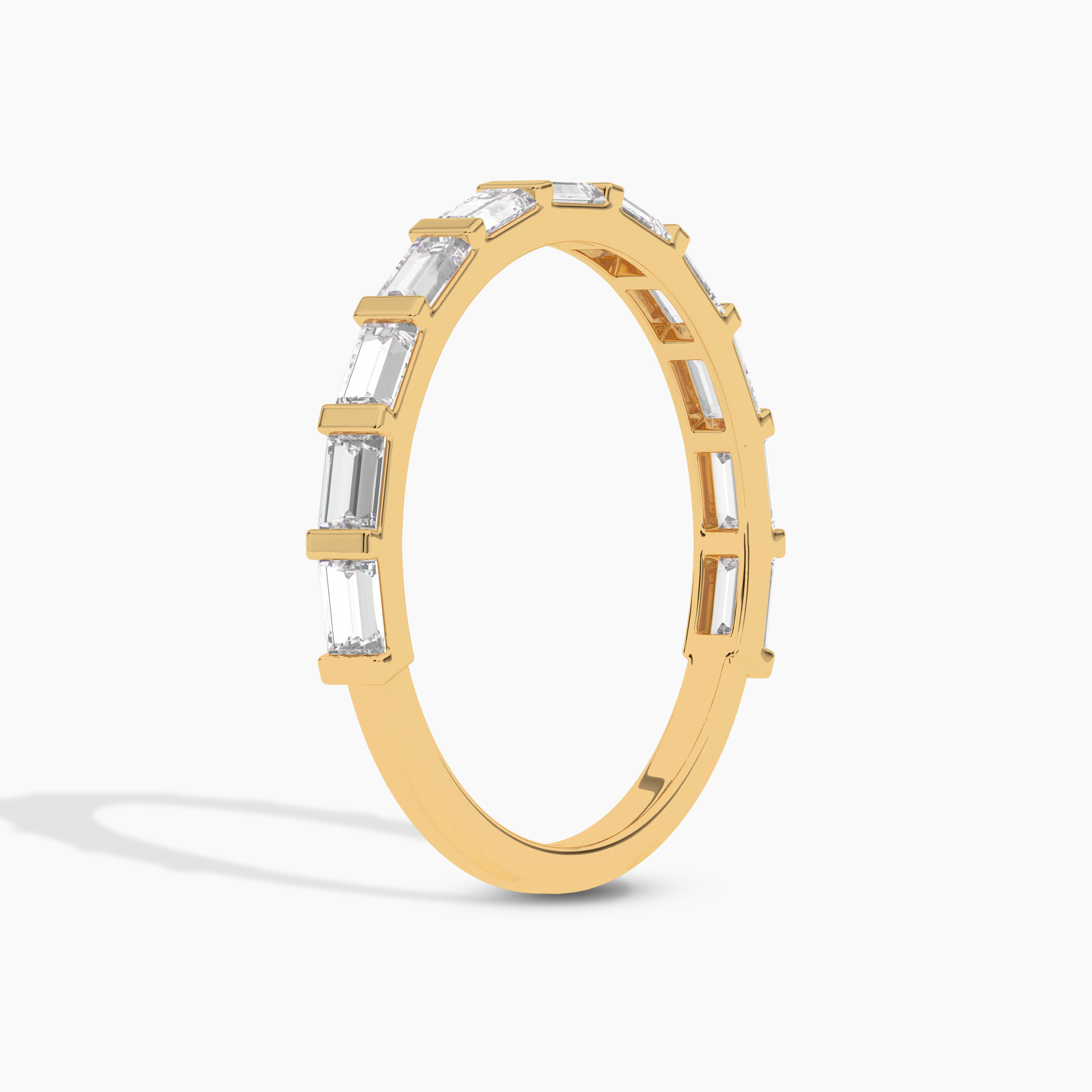 Baguette Diamond Wedding Ring