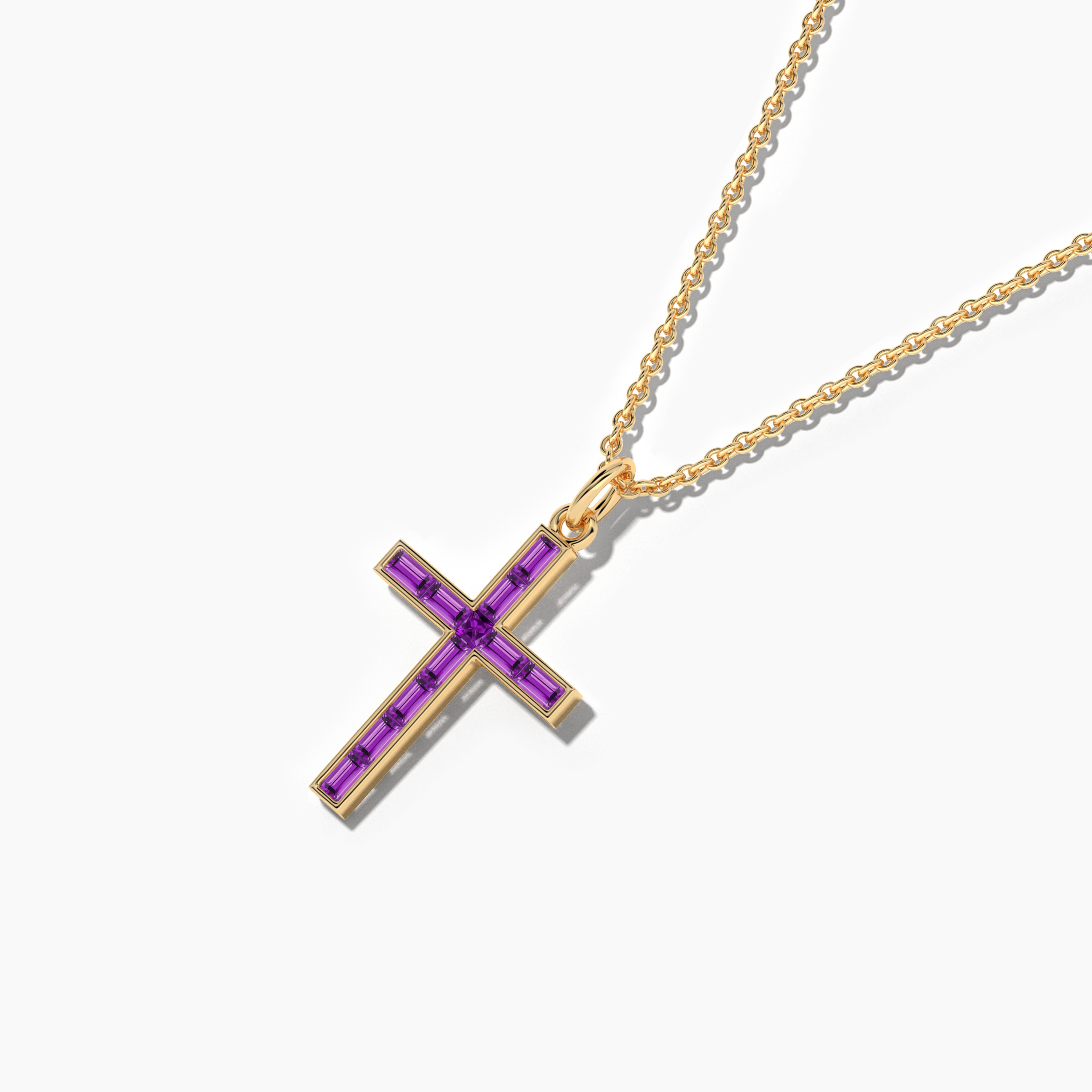 necklace with cross pendant