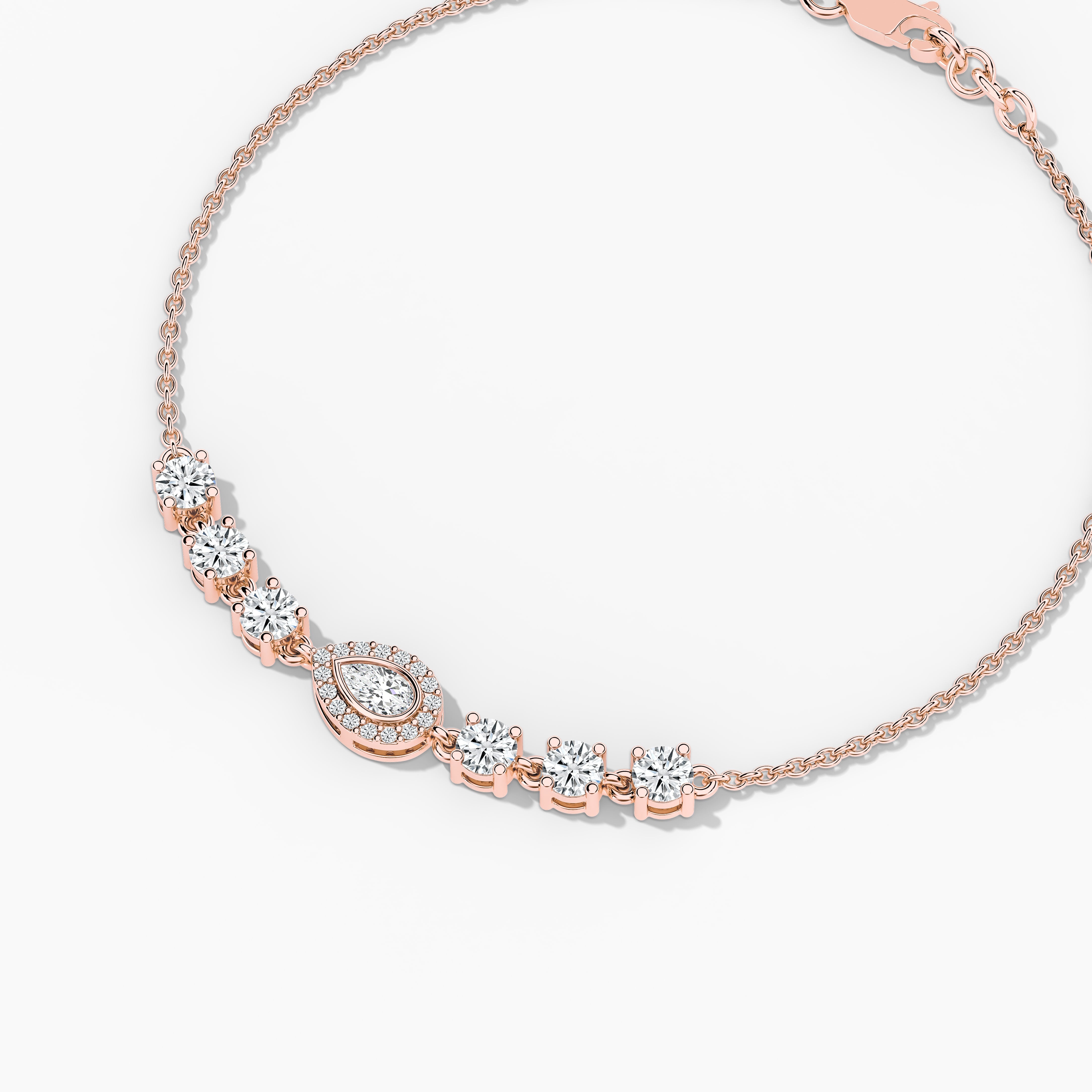 diamond shaped bracelet