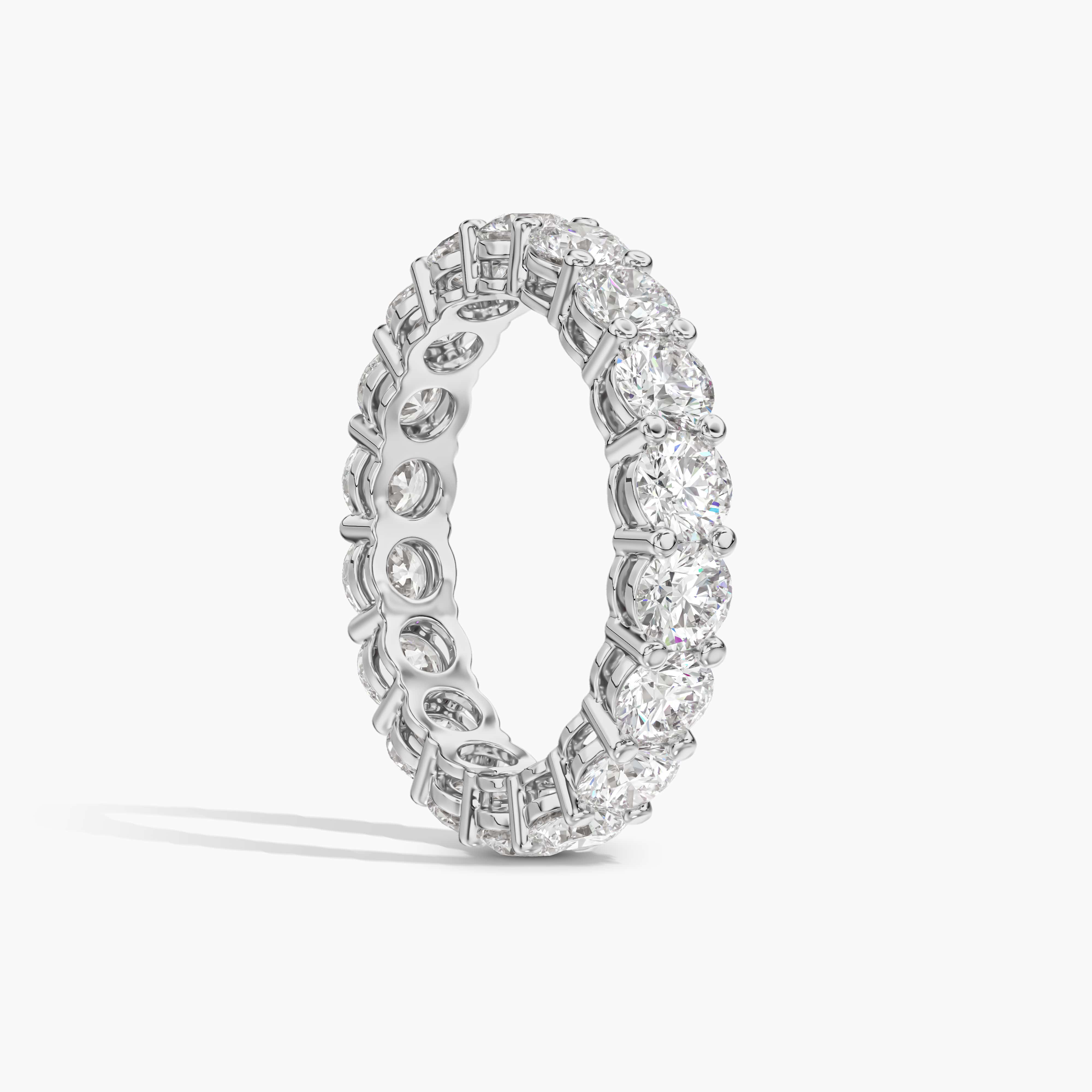 diamond eternity band in round cut