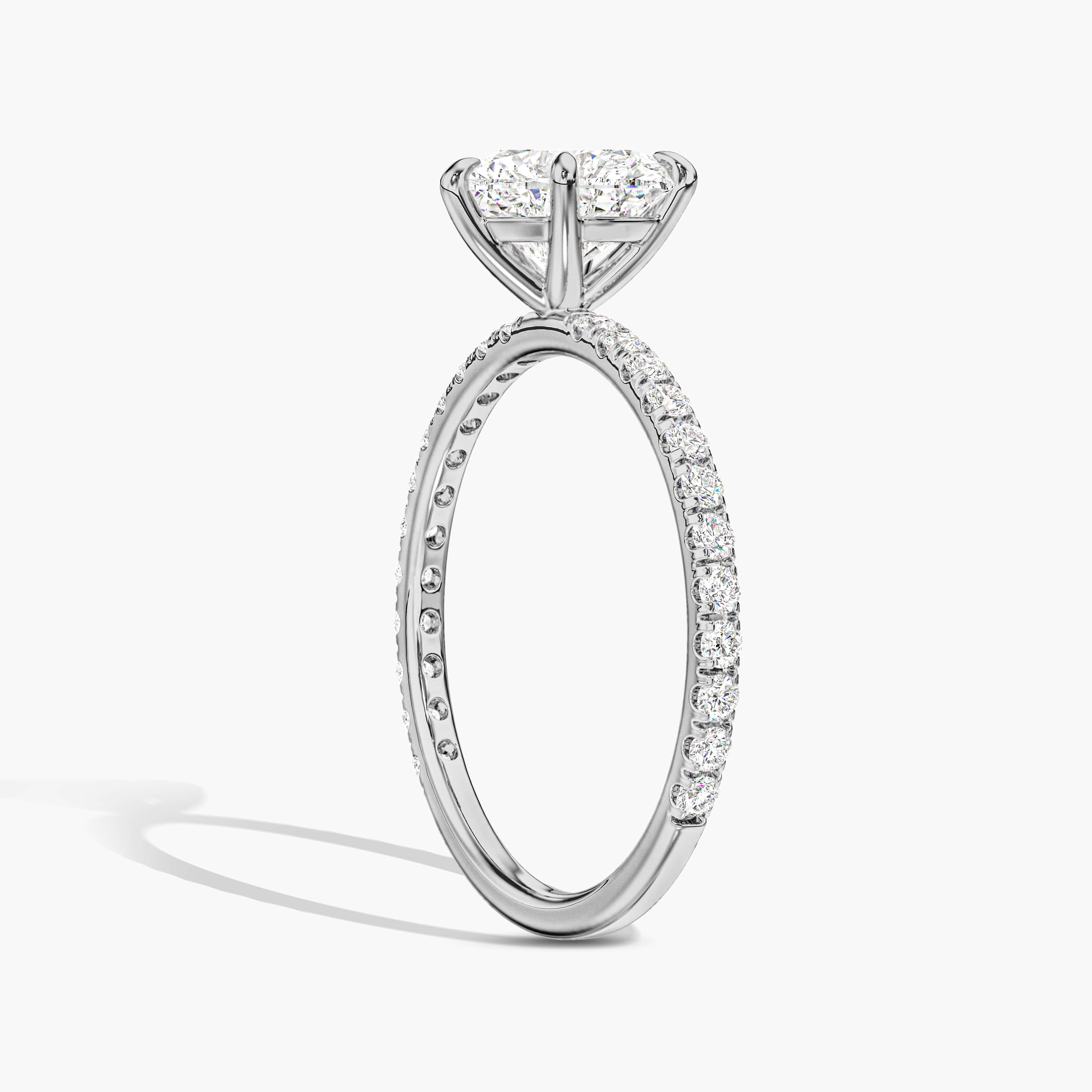 heart engagement ring