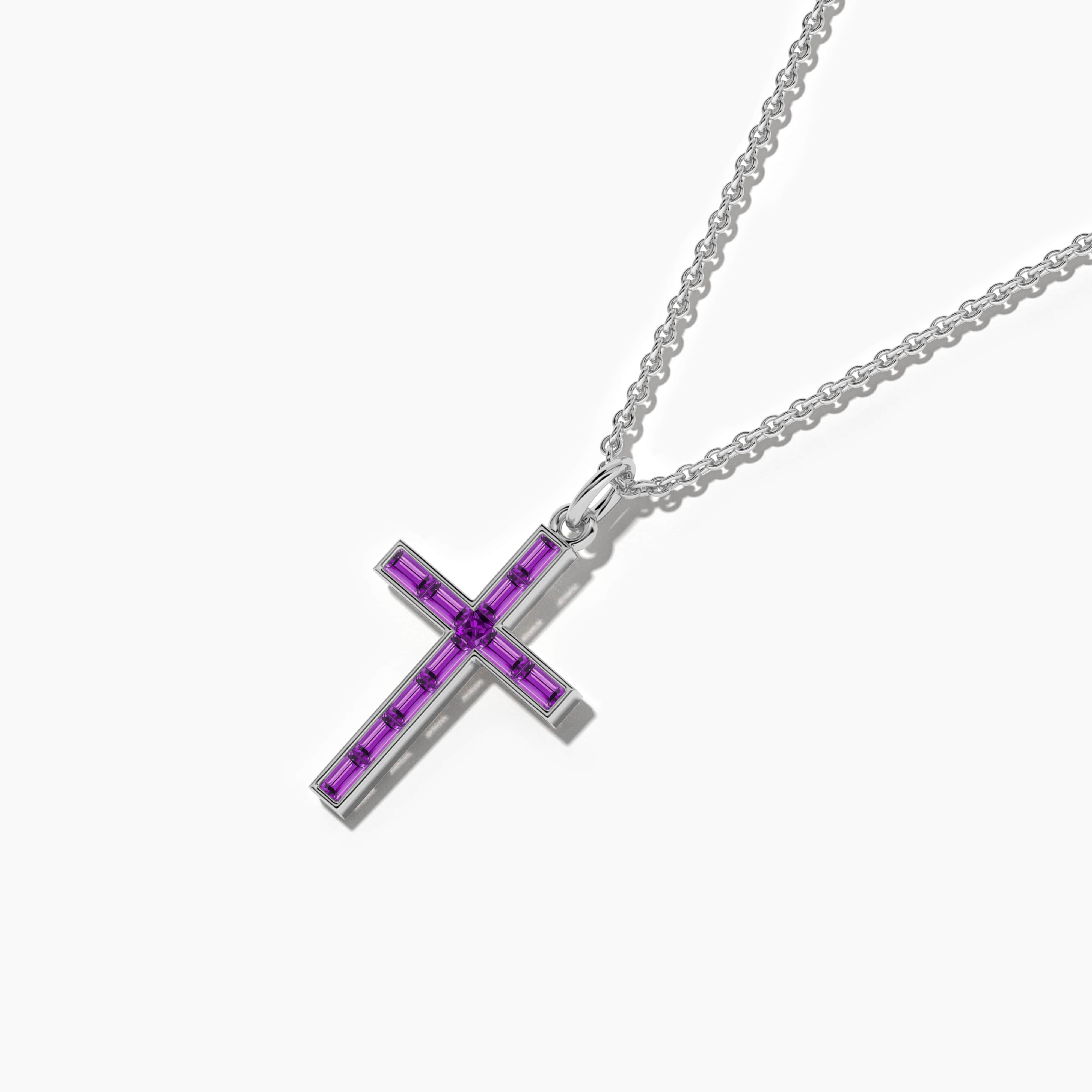 simple gold cross necklace