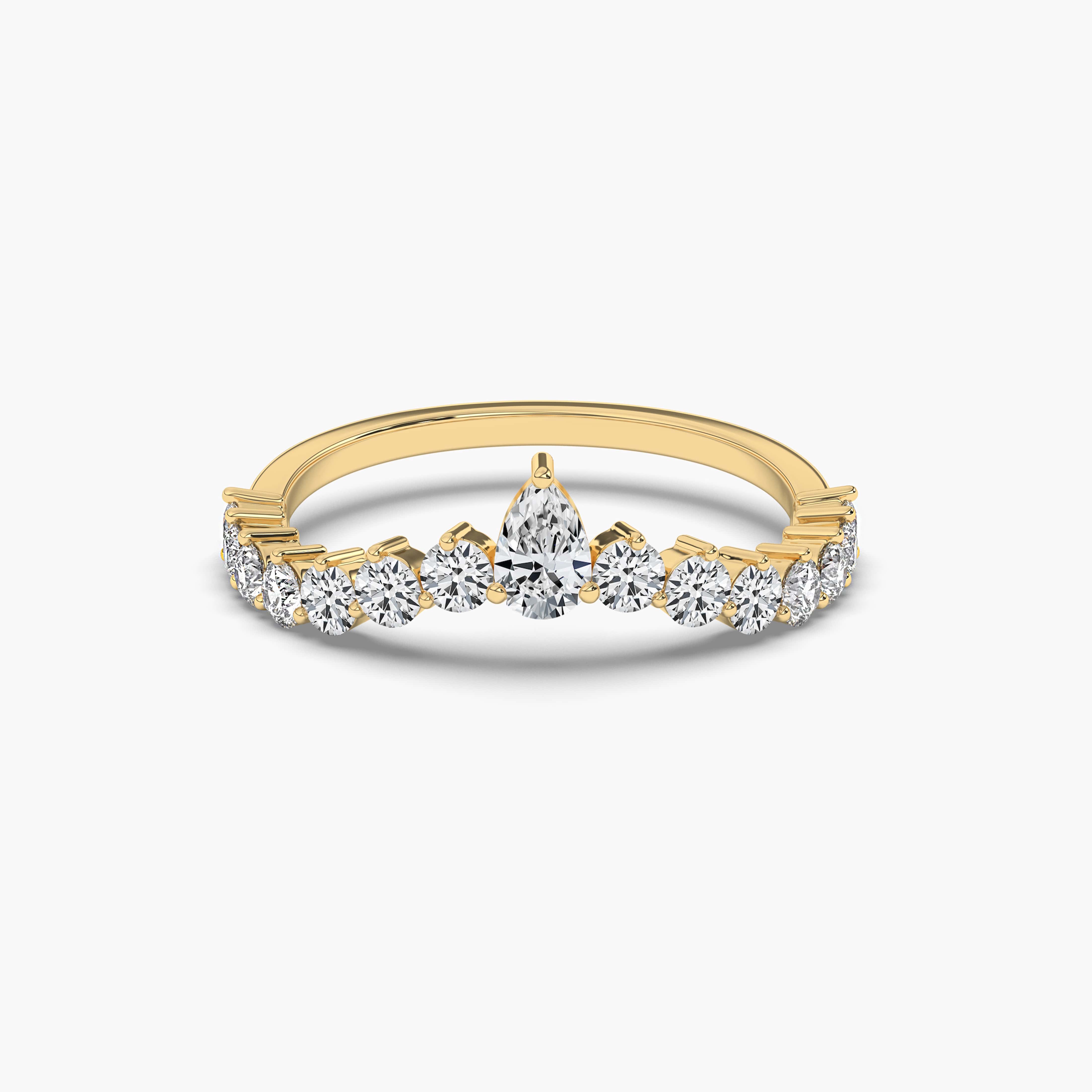 Yellow Gold Solitaire Ring