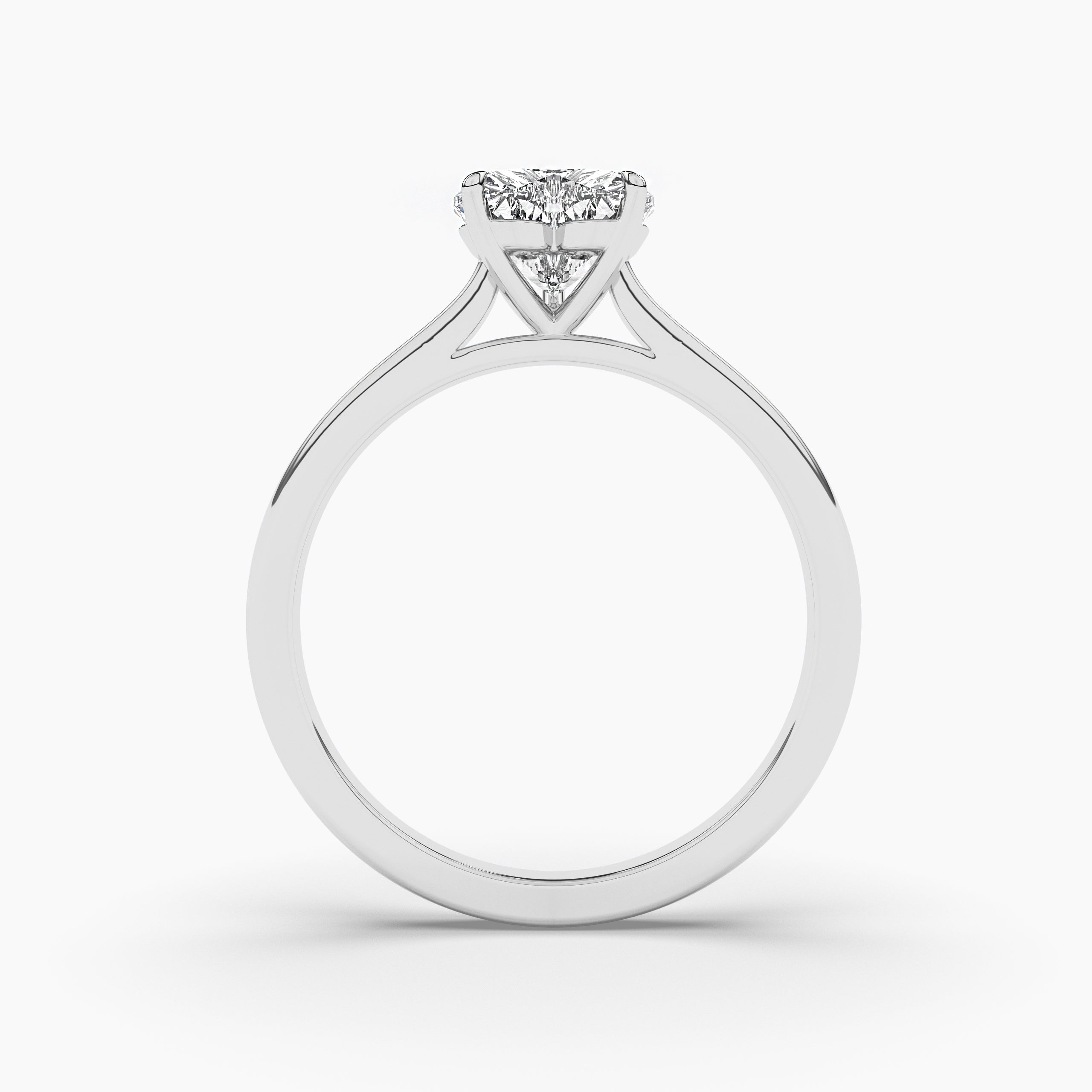 Heart cut Diamond Engagement Ring 