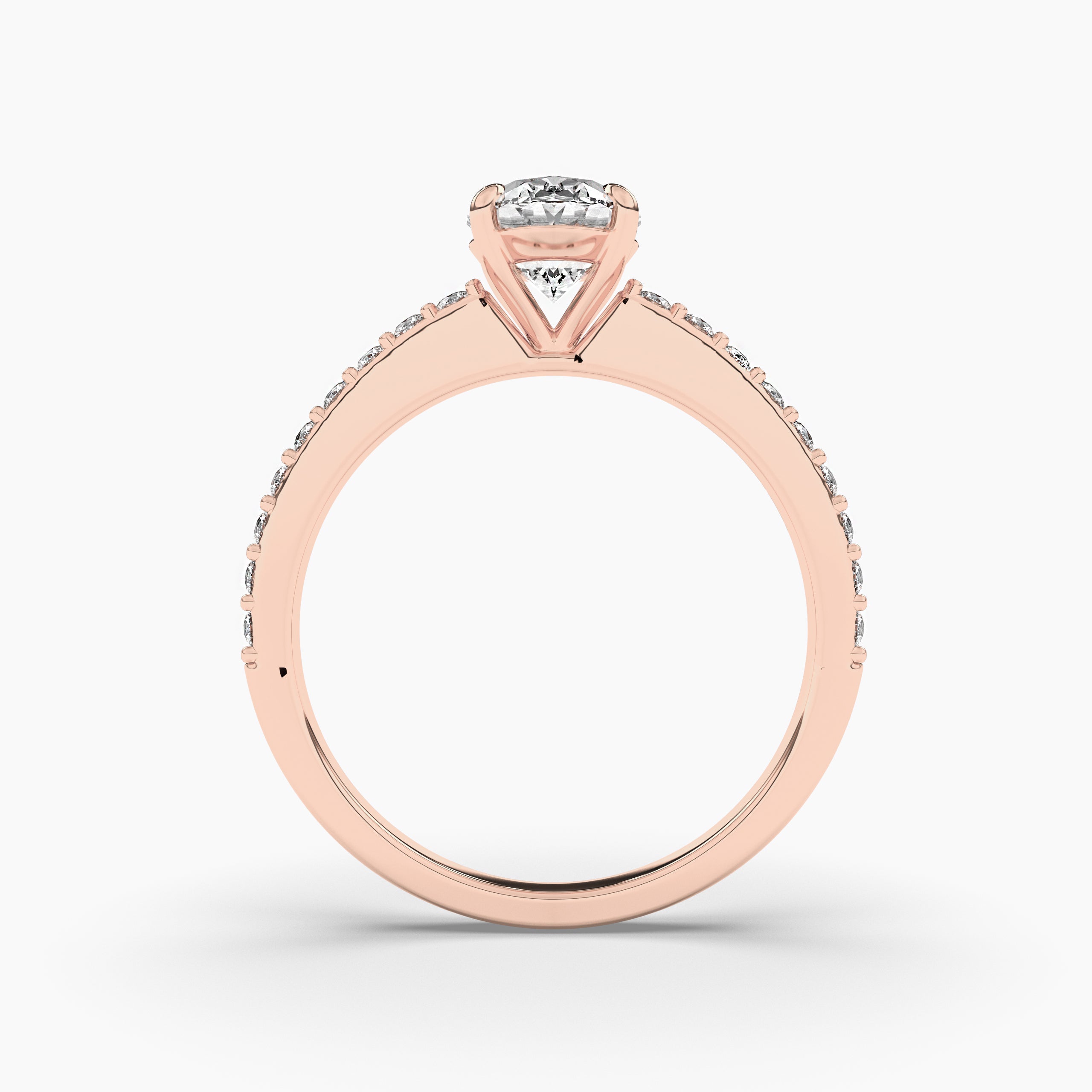 Oval Cut Solitaire ring