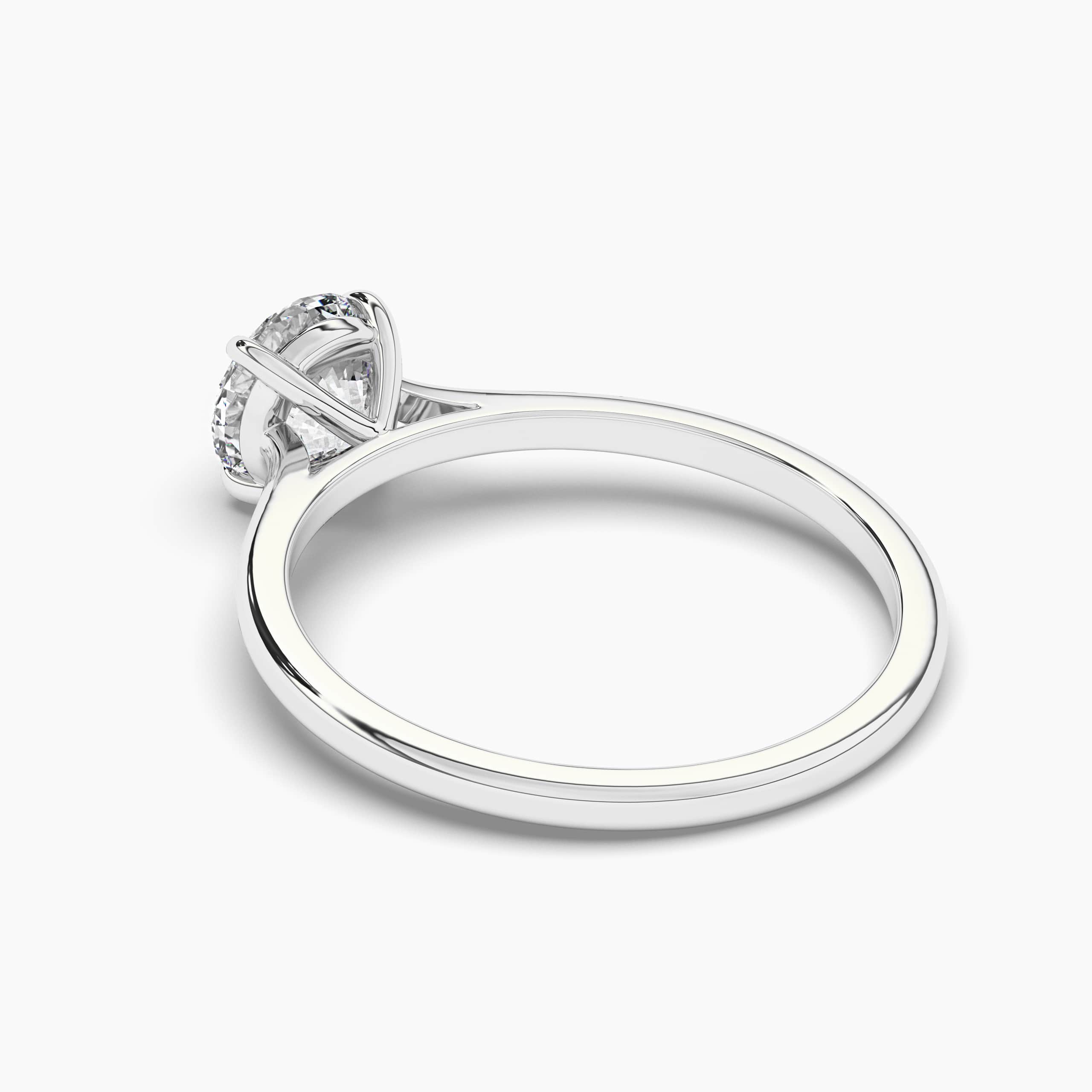 Round Diamond Solitaire Engagement Ring