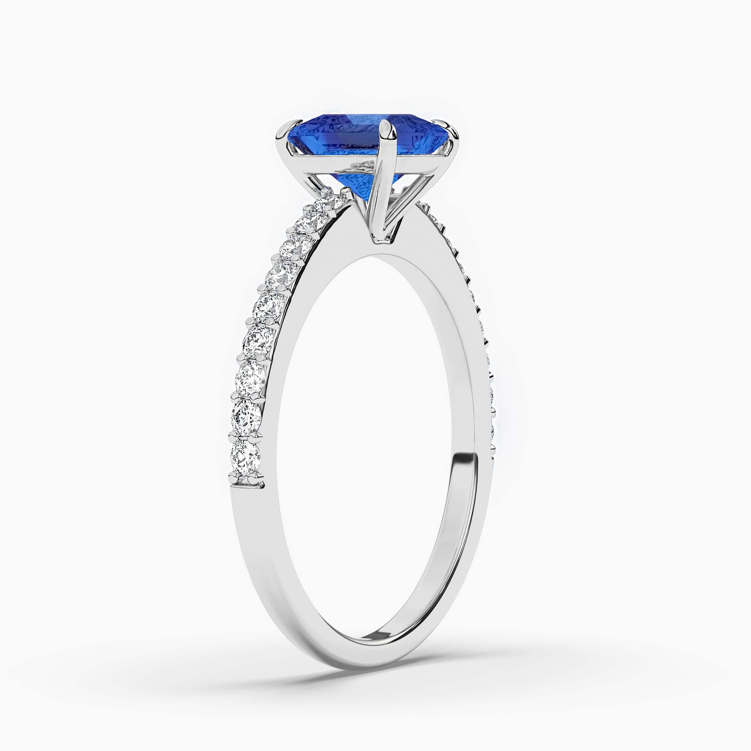 blue sapphire engagement rings