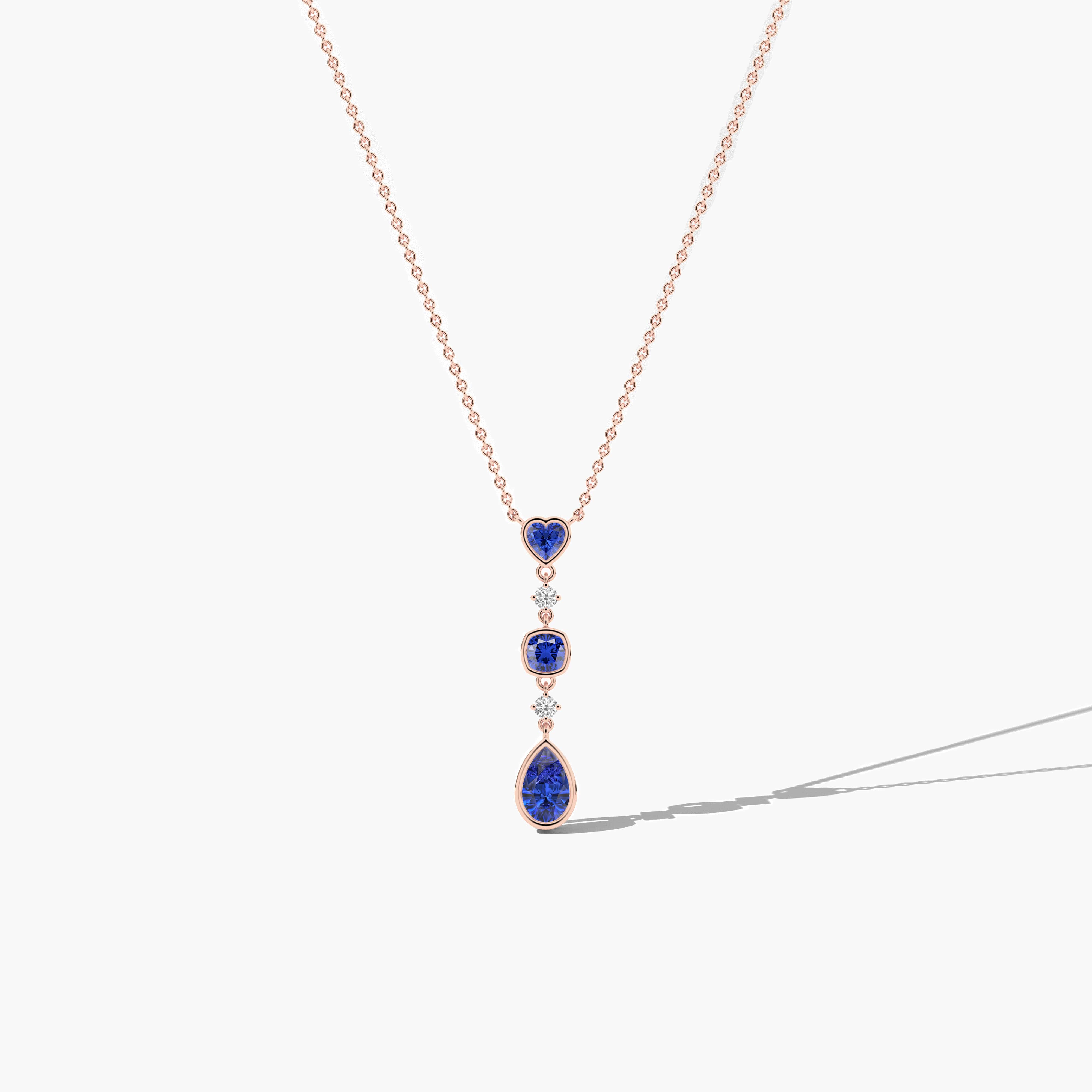 blue sapphire necklace