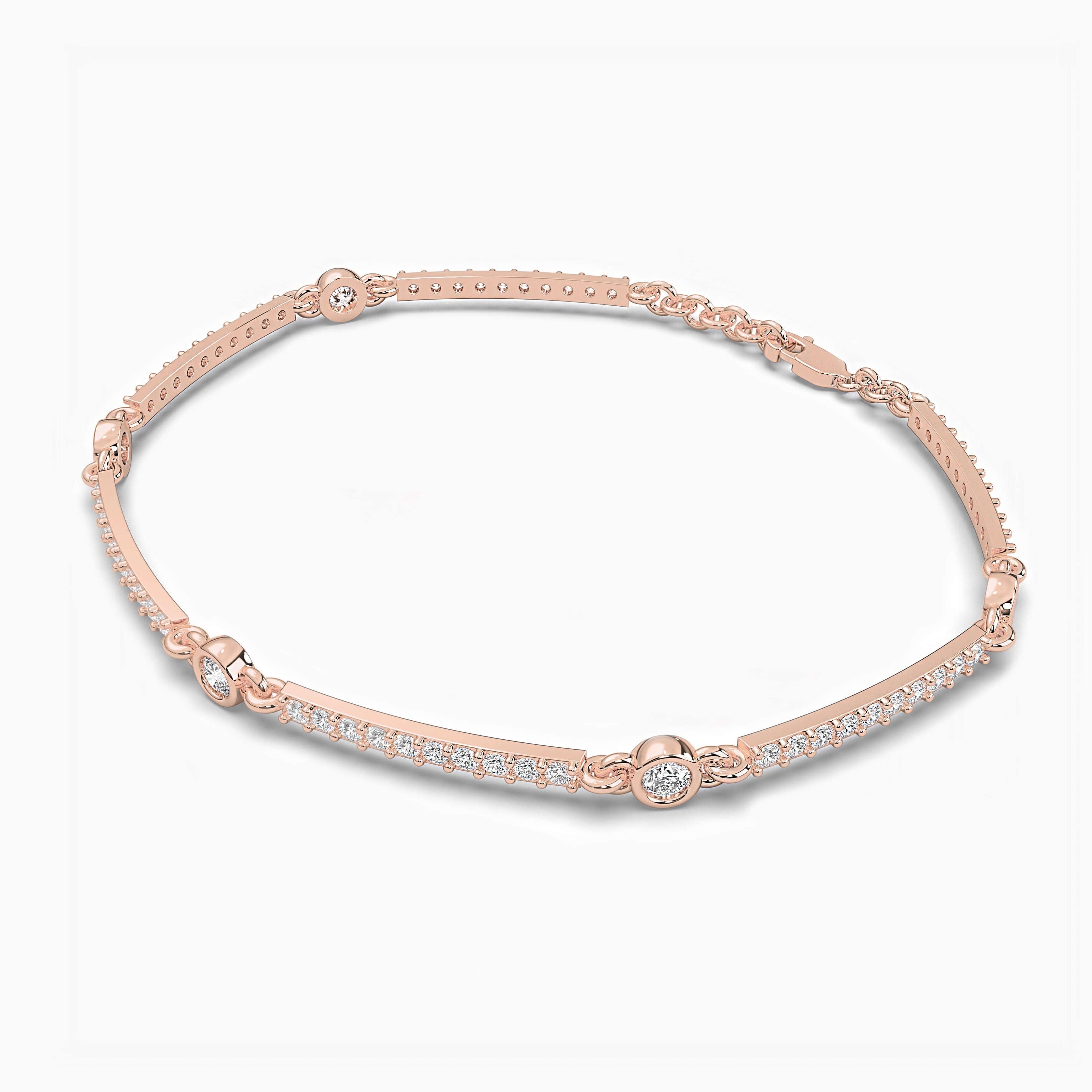  Lab Grown Diamond Tennis Bracelet