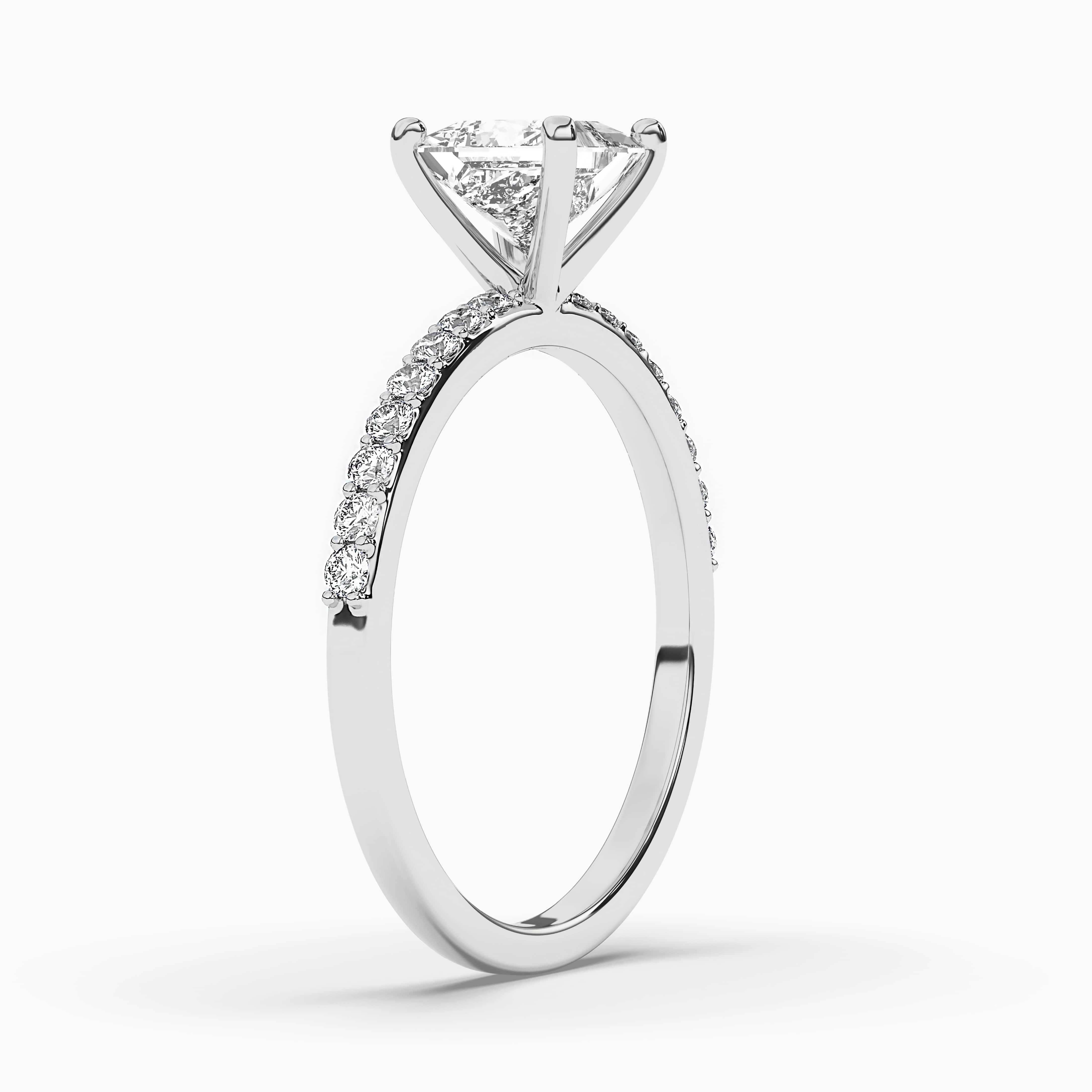 princess Cut Diamond Engagement Ring