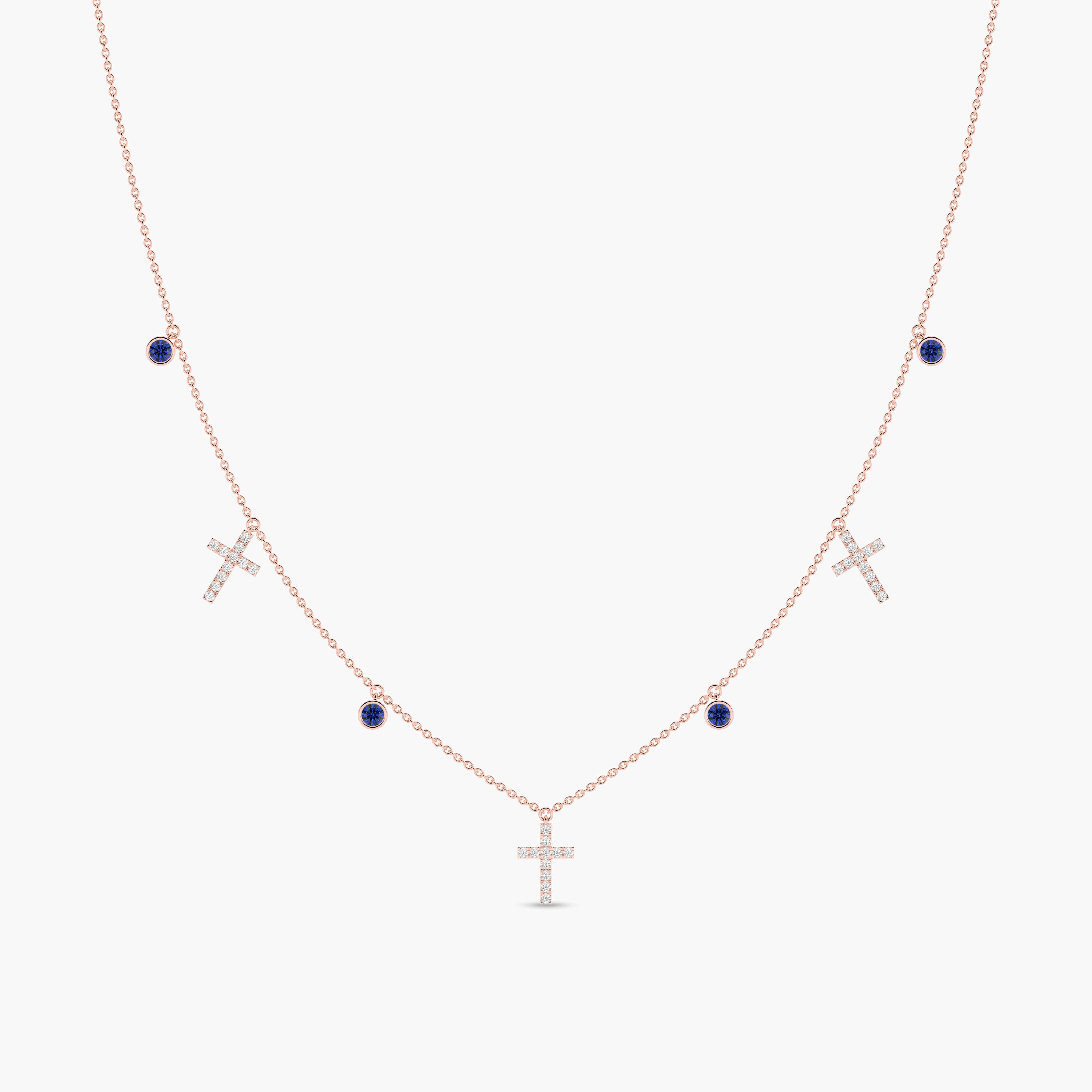 diamond station necklaces