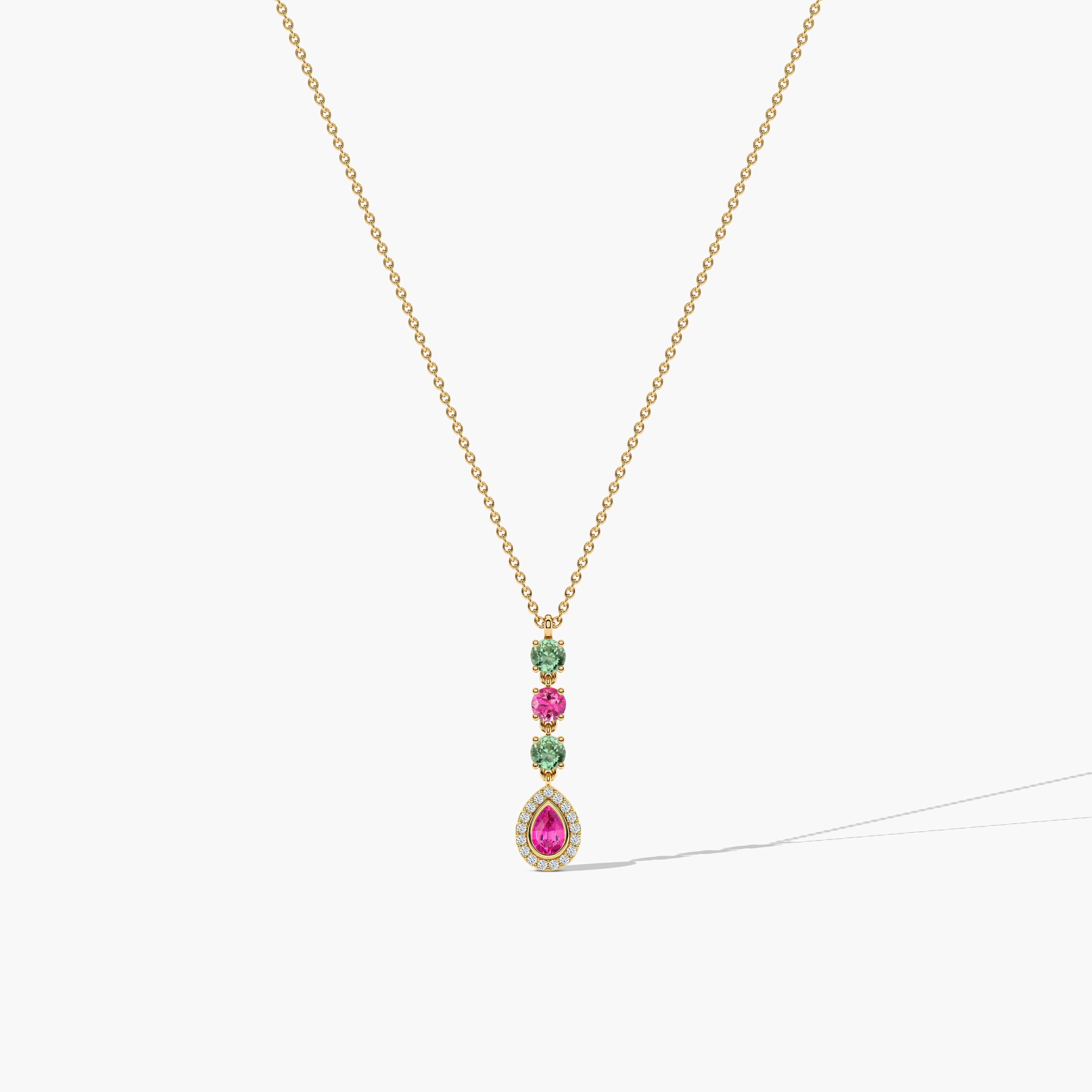 gemstones necklace