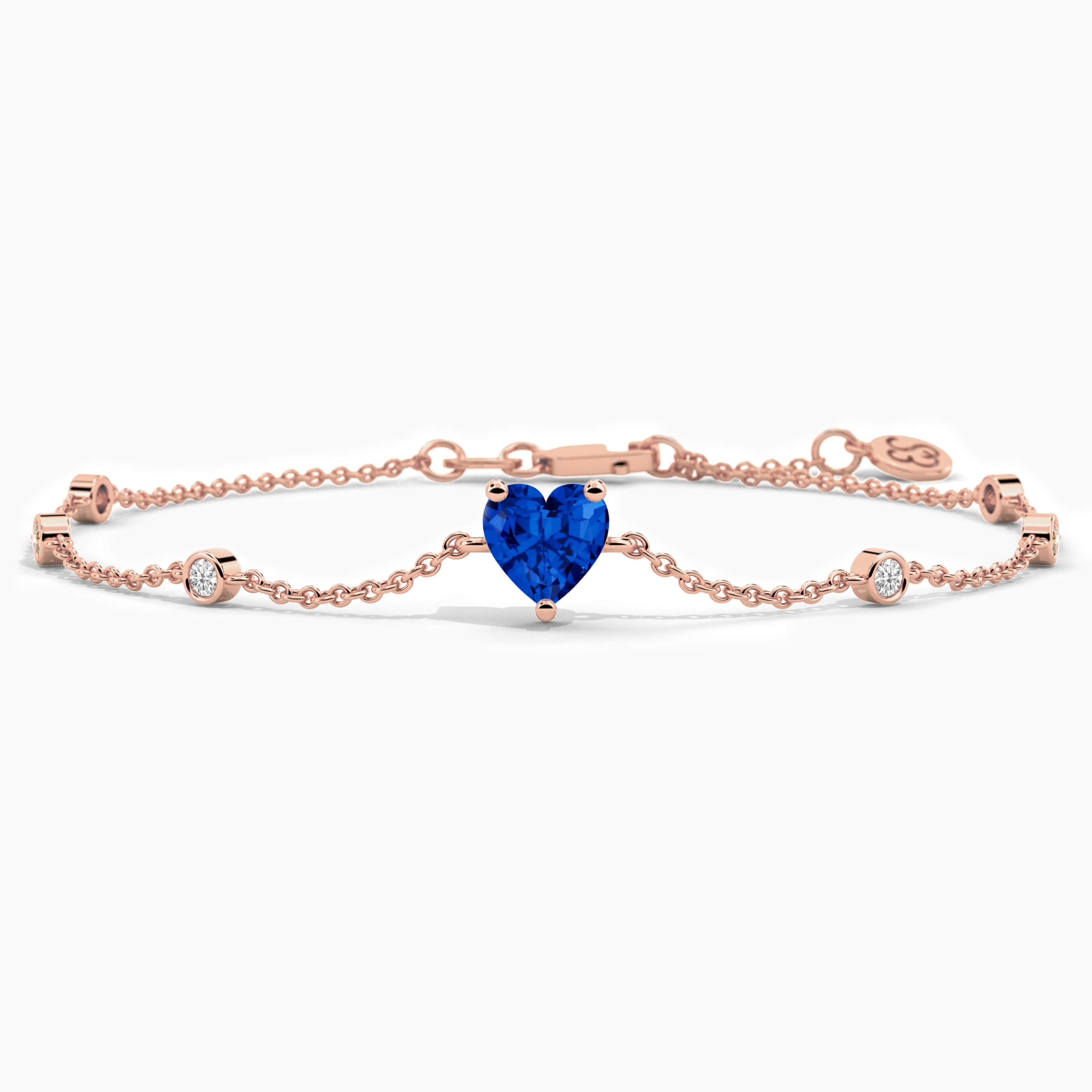 sapphire bracelet gold