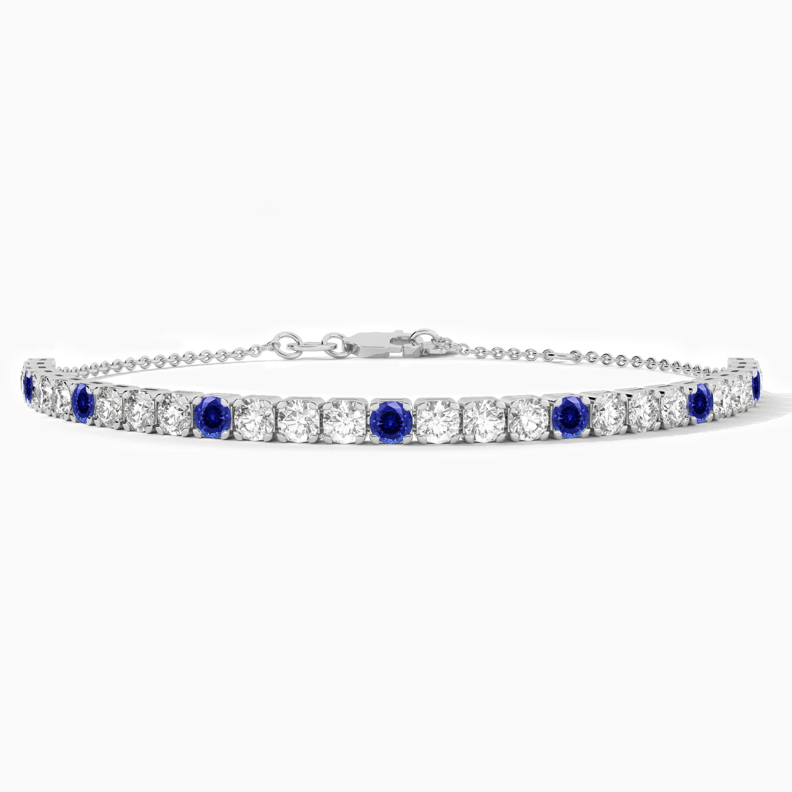 gemstone tennis bracelets