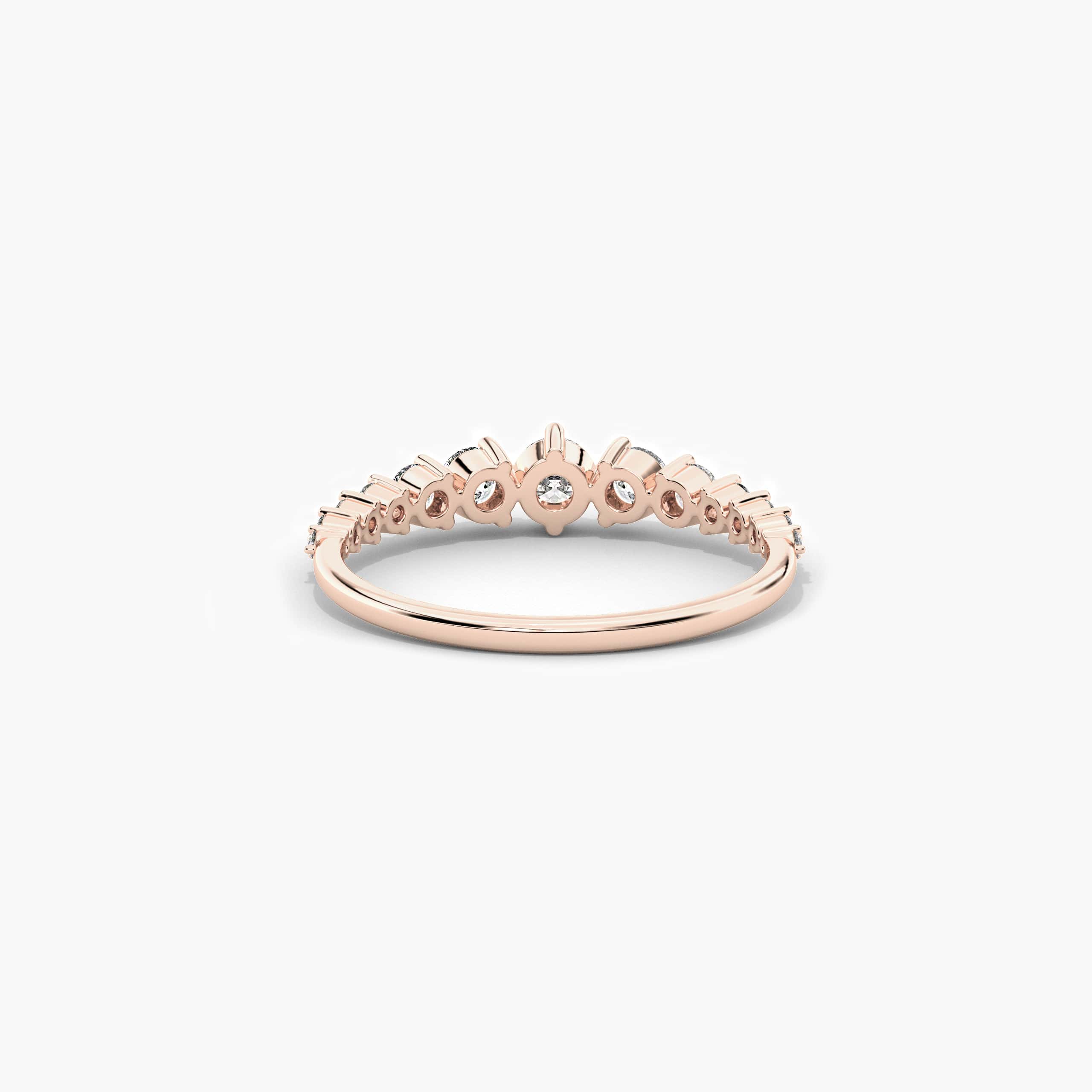 Round Cut Lab Grown Diamond Ring 