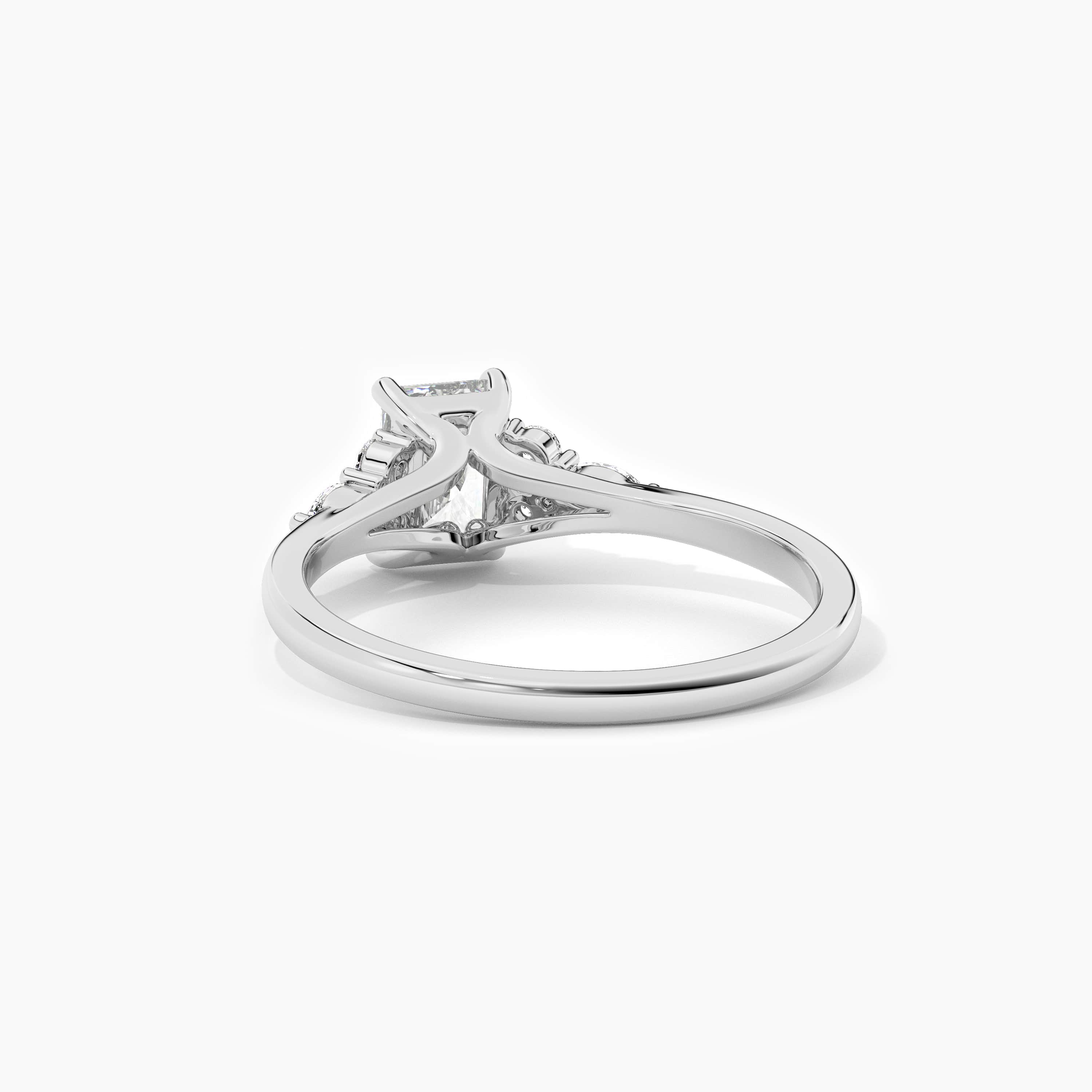 radiant cut engagement rings