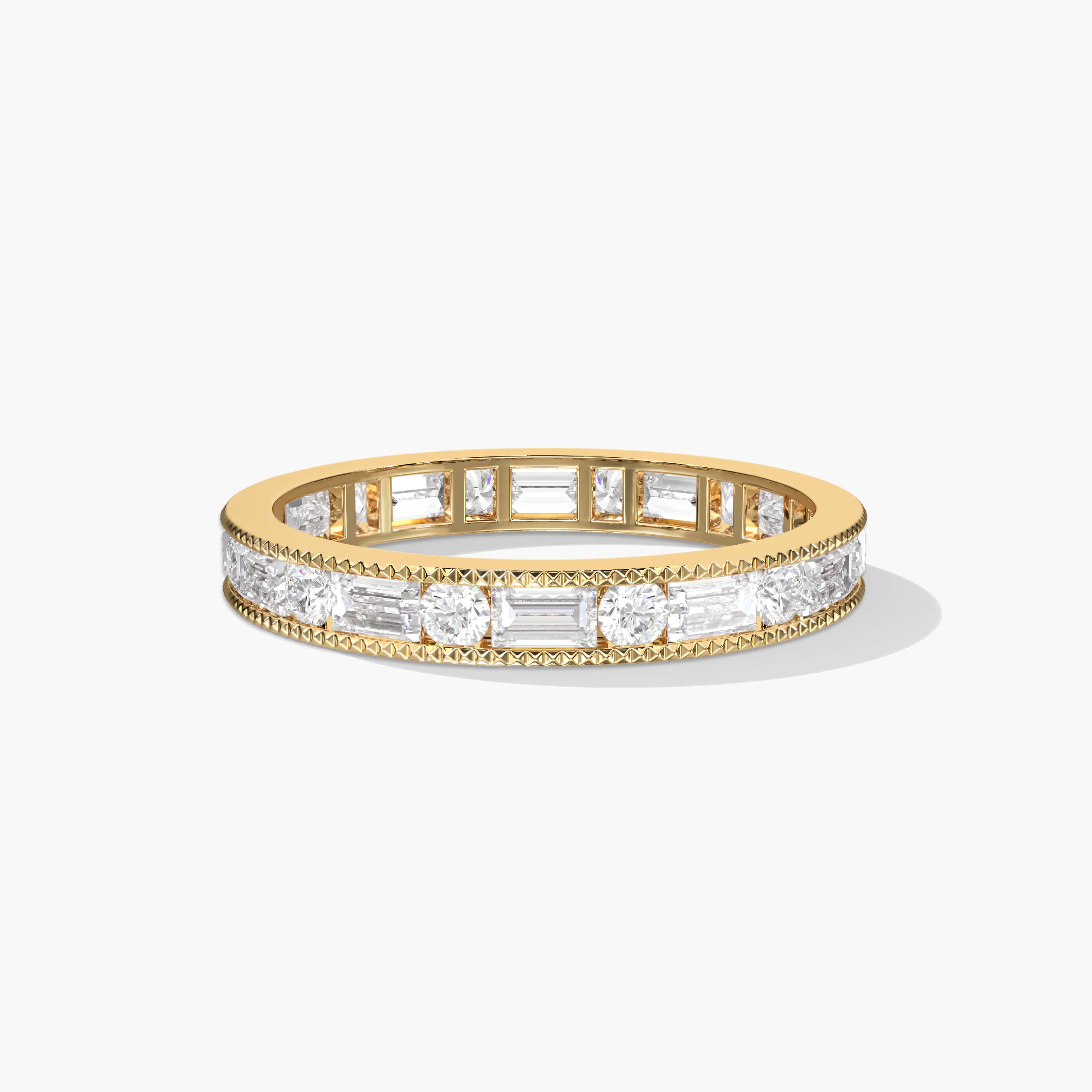 Channel Set Diamond Band