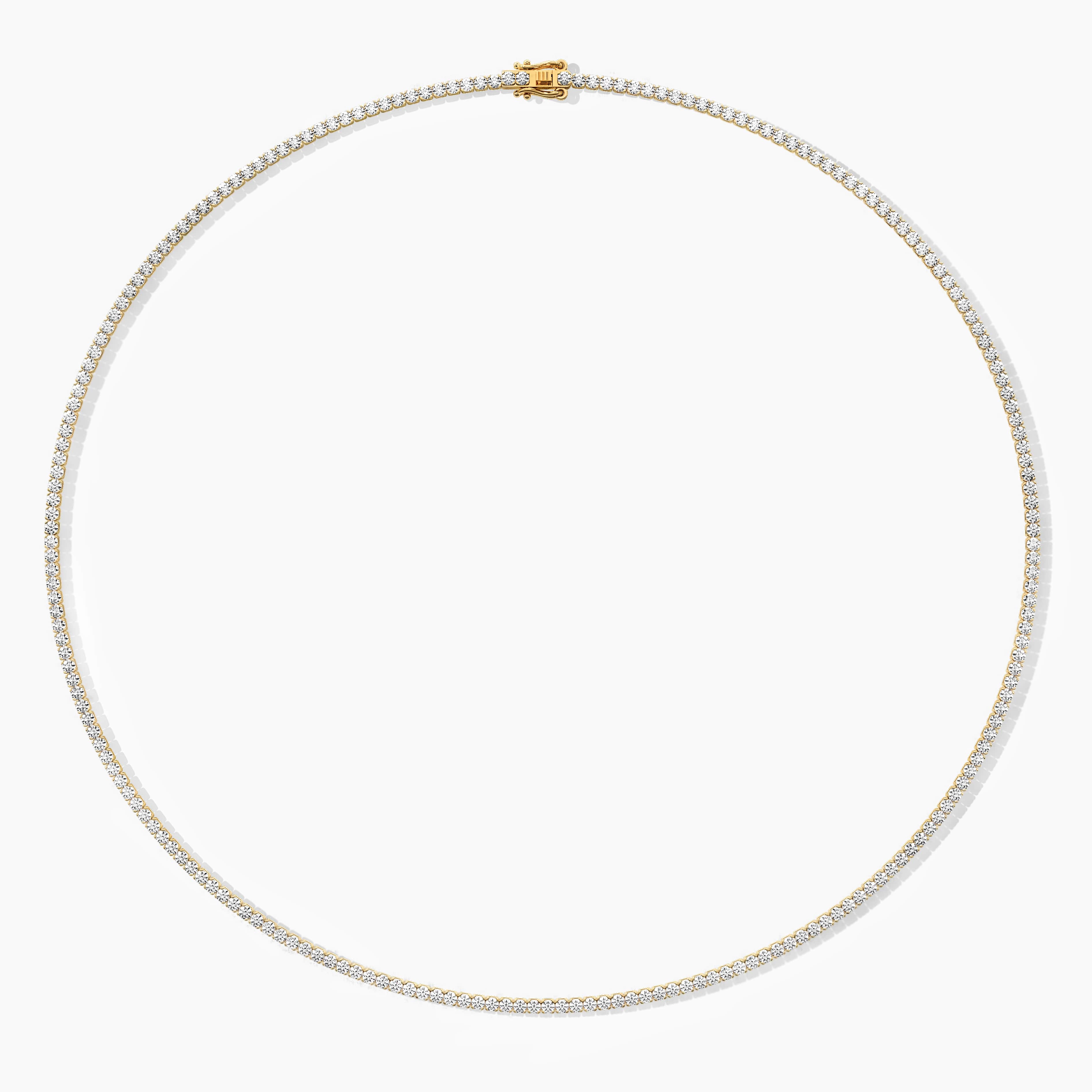 tennis necklace diamond