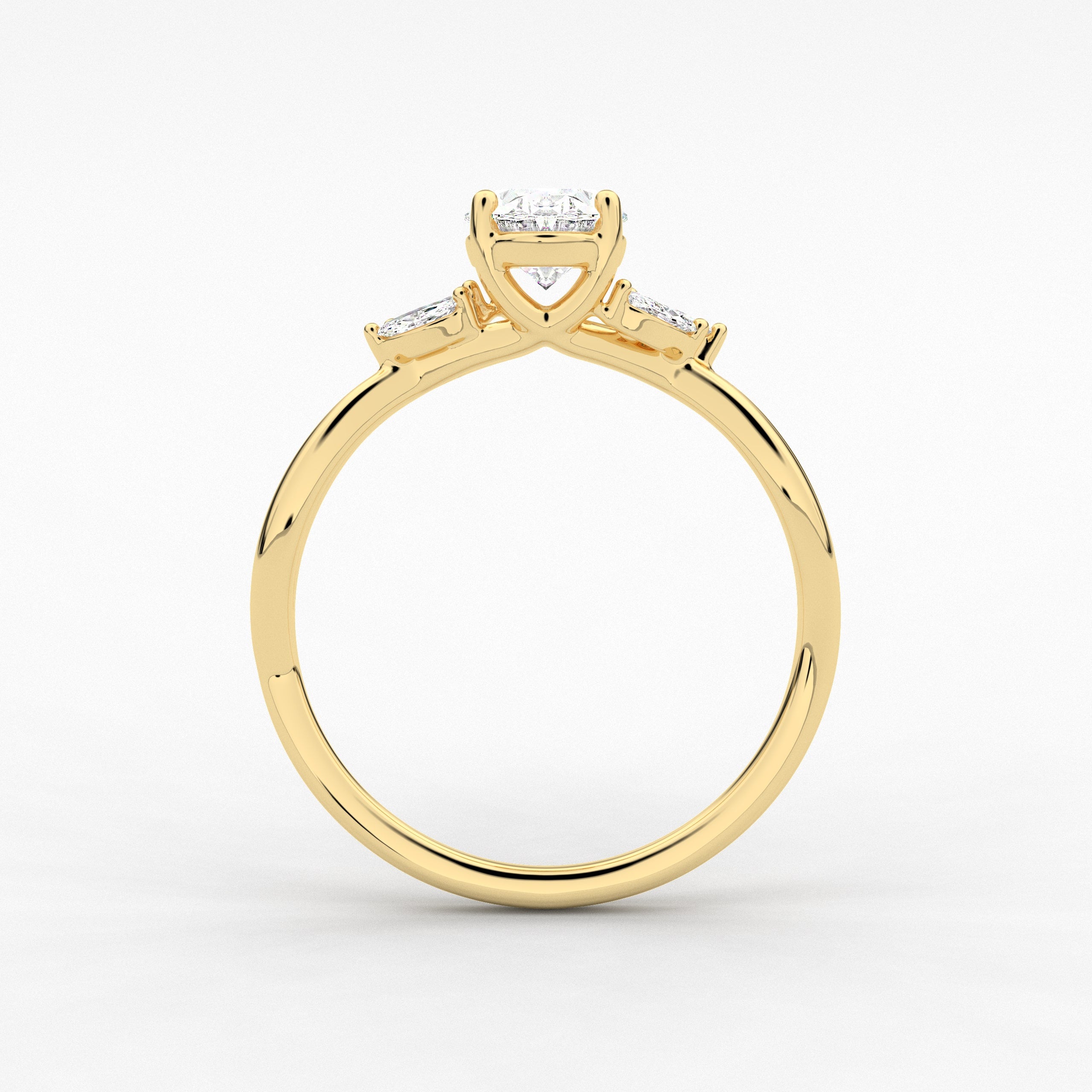 Oval Cut Diamond Moissanite Engagement Anniversary Ring