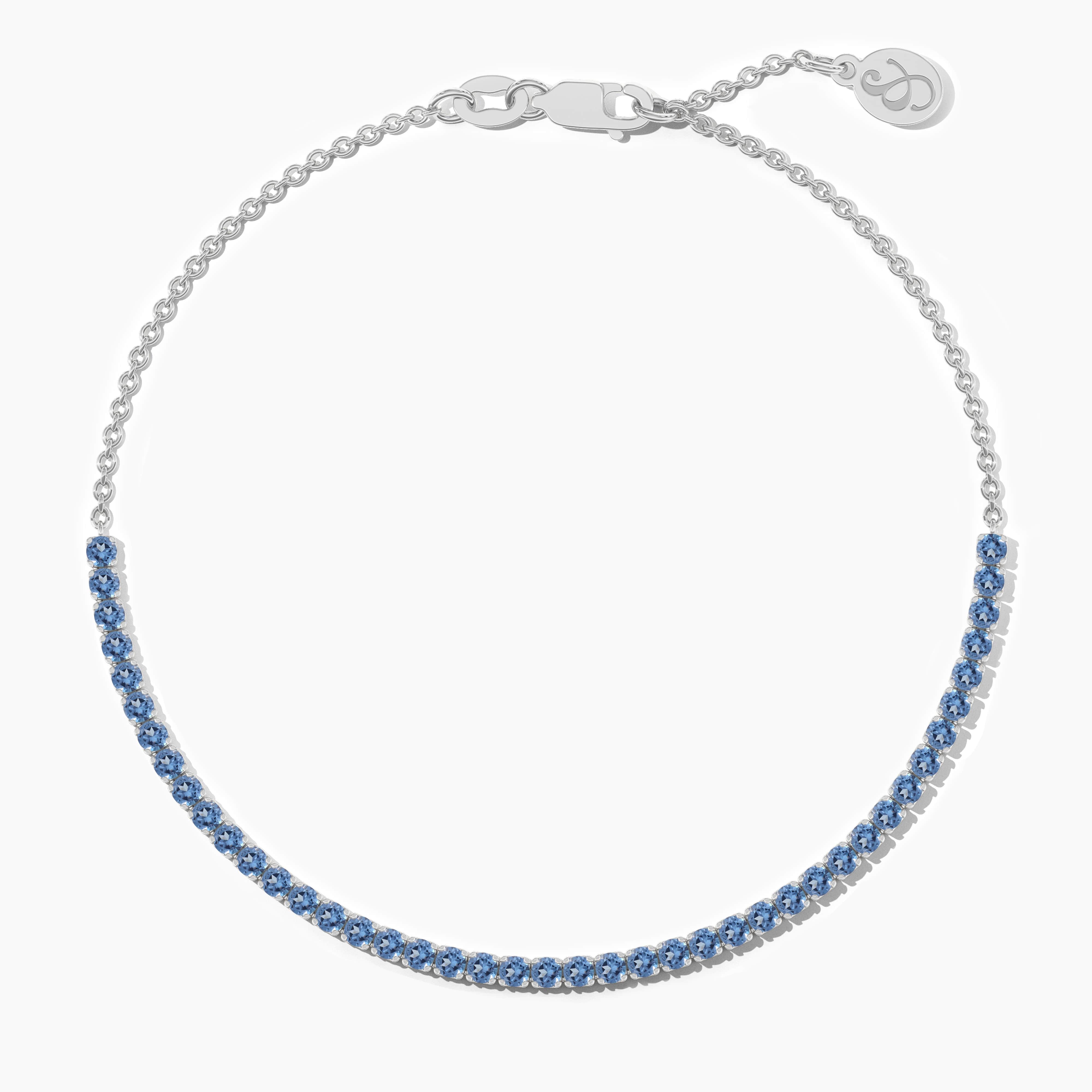 gem tennis bracelet