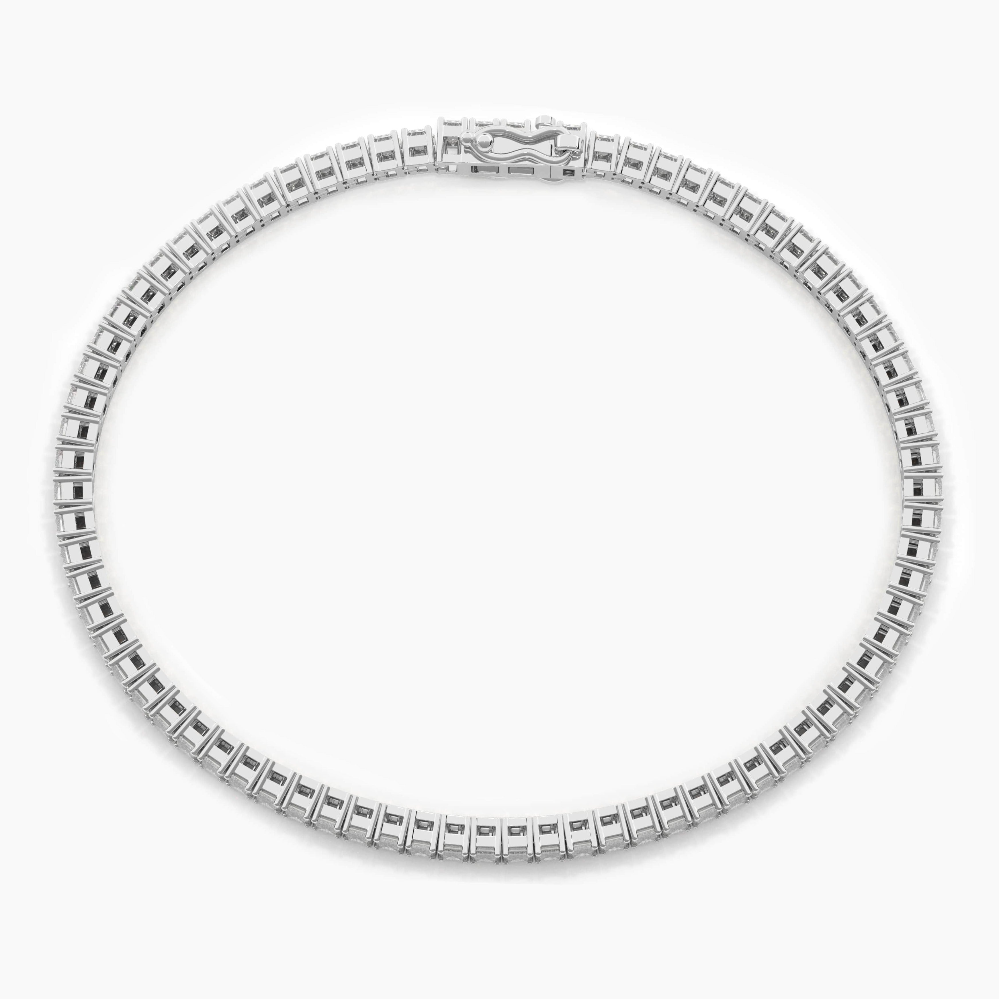 white gold tennis bracelet