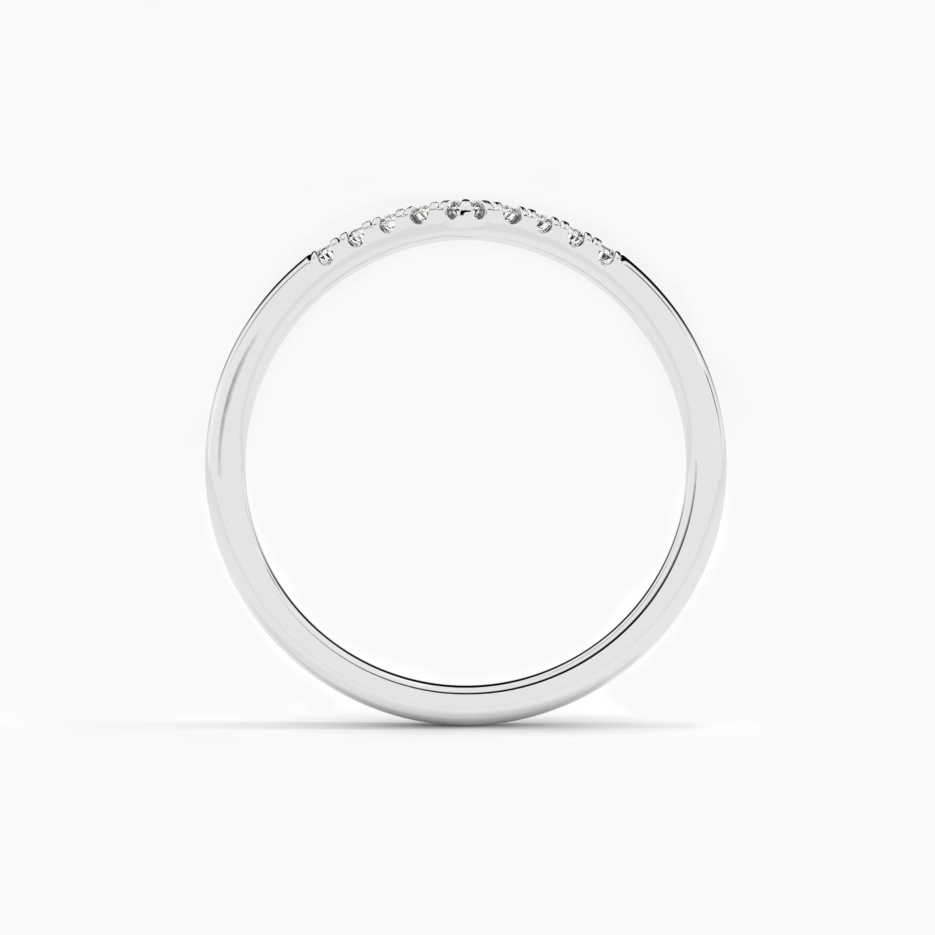  round shape lab grown diamond ring