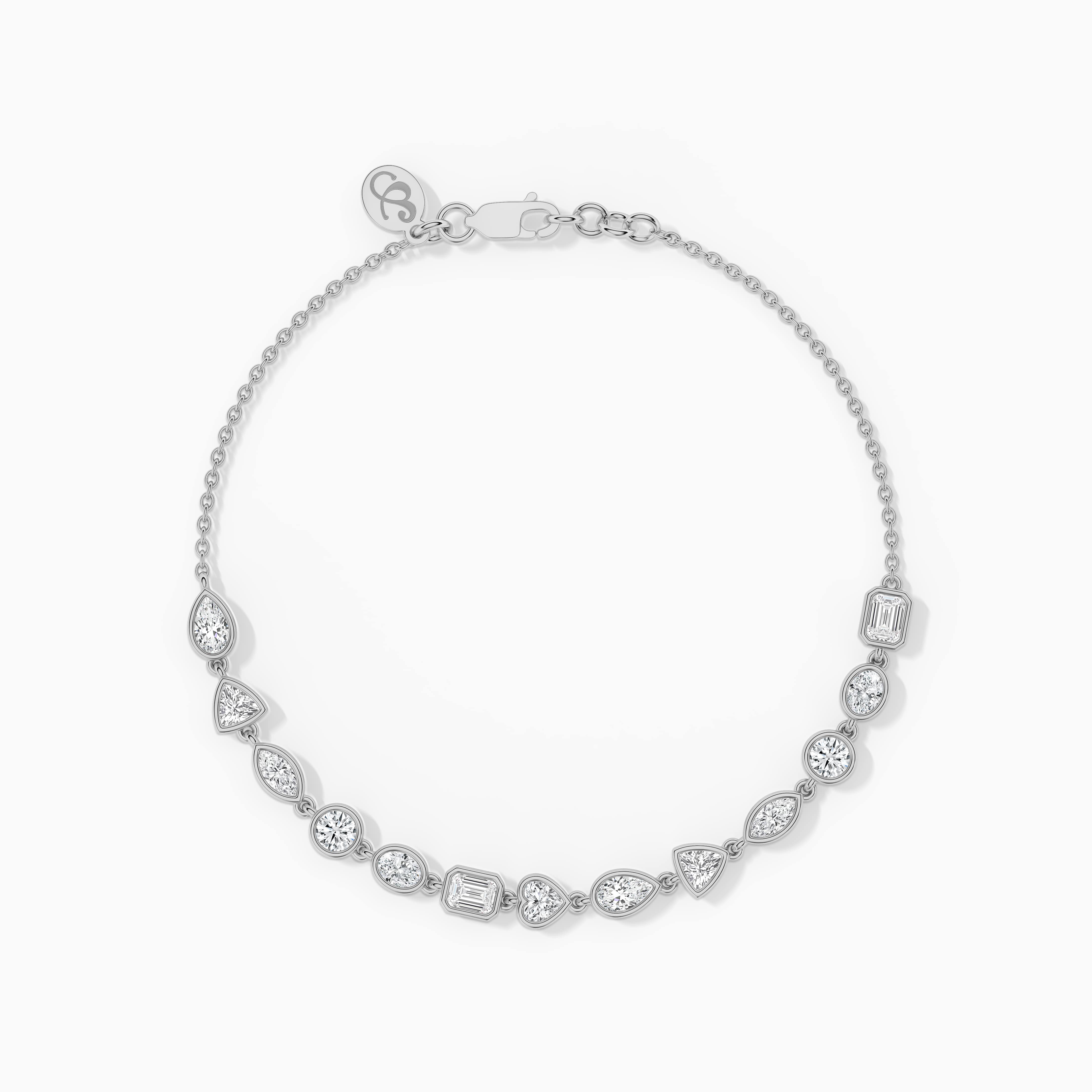 white gold tennis bracelet