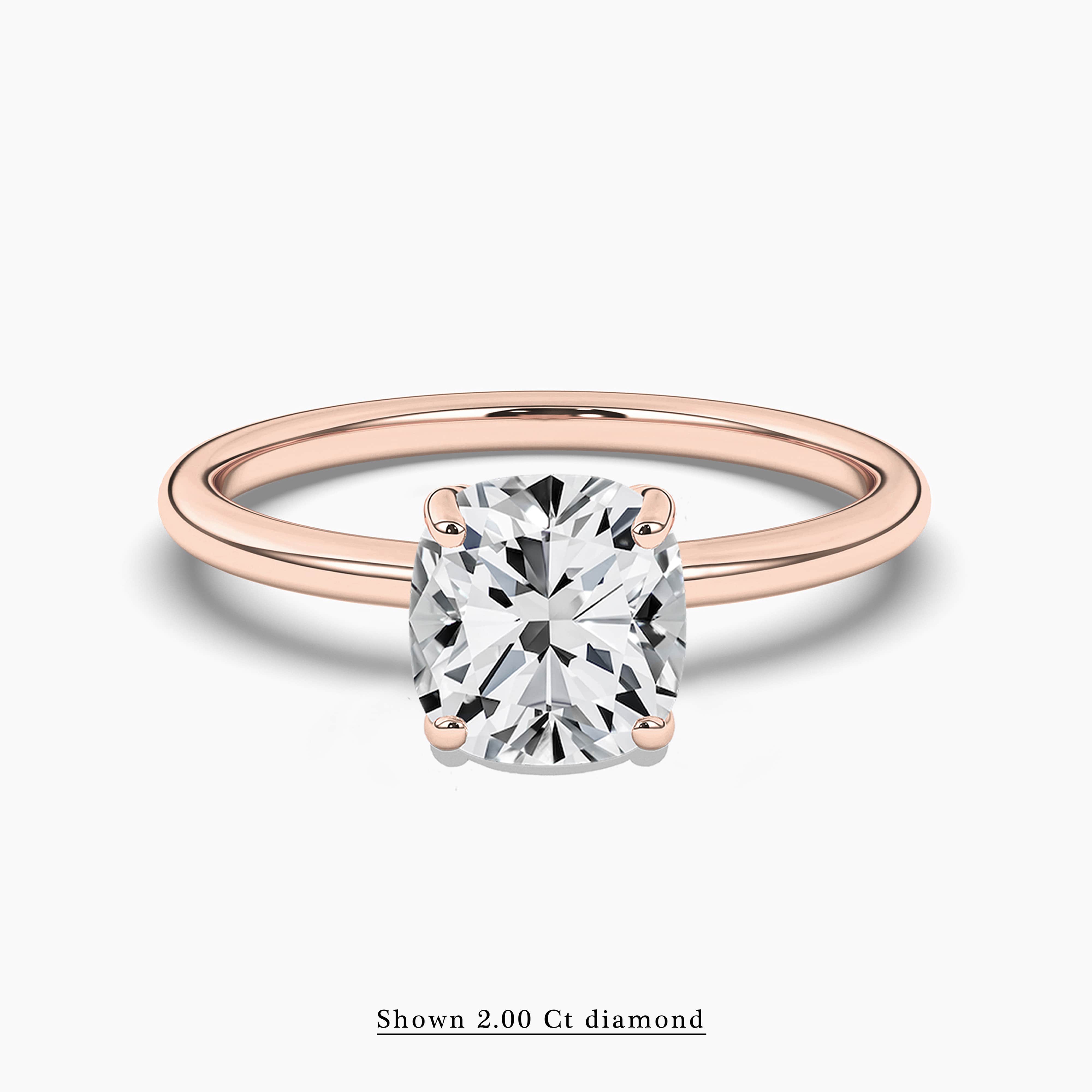 solitaire engagement ring setting