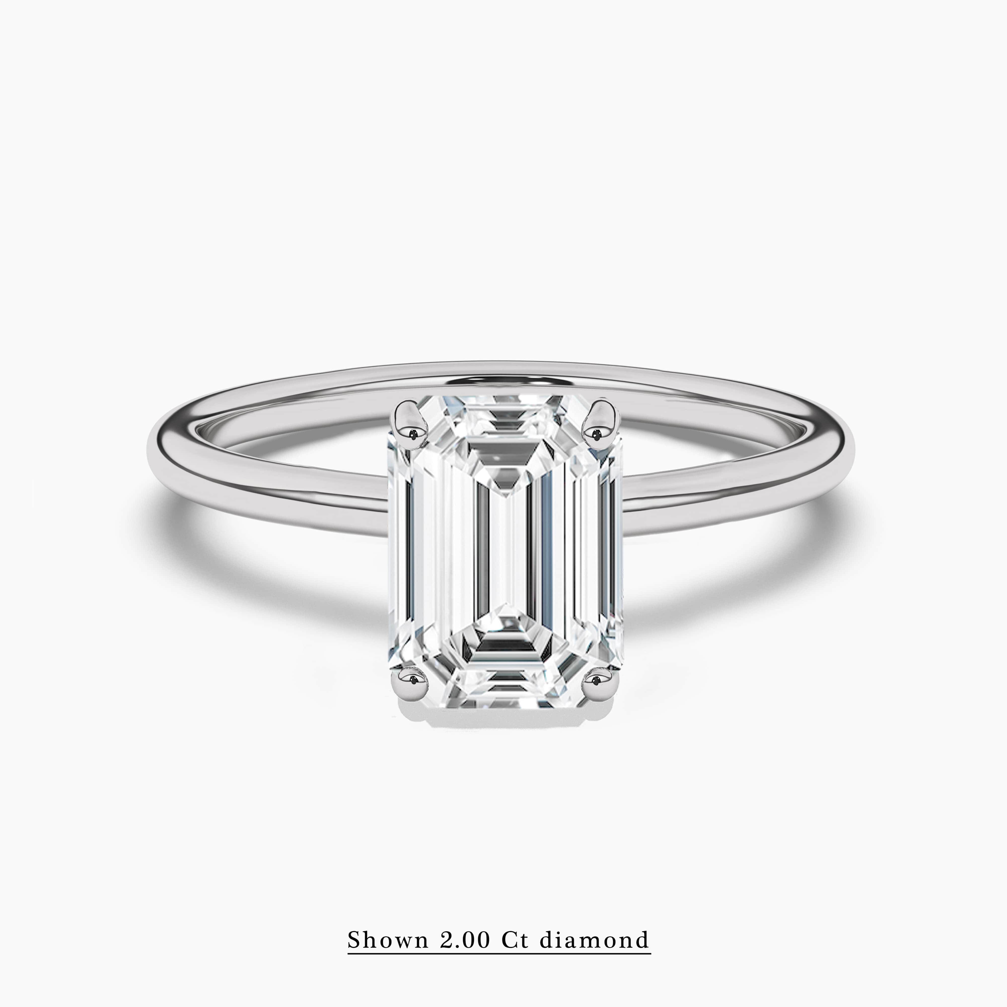 2.00ct gold solitaire ring